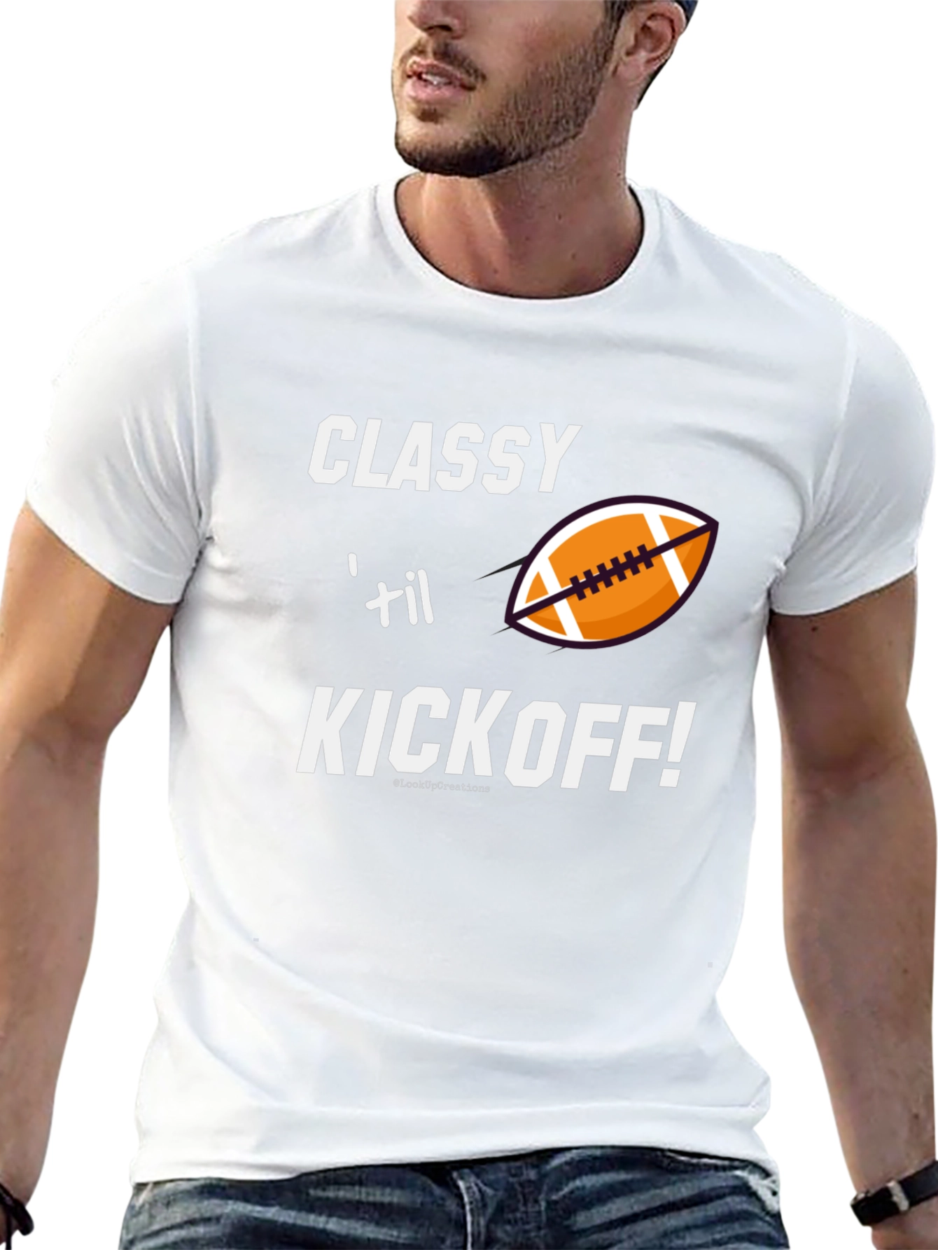 Classy til Kickoff Football T-Shirt