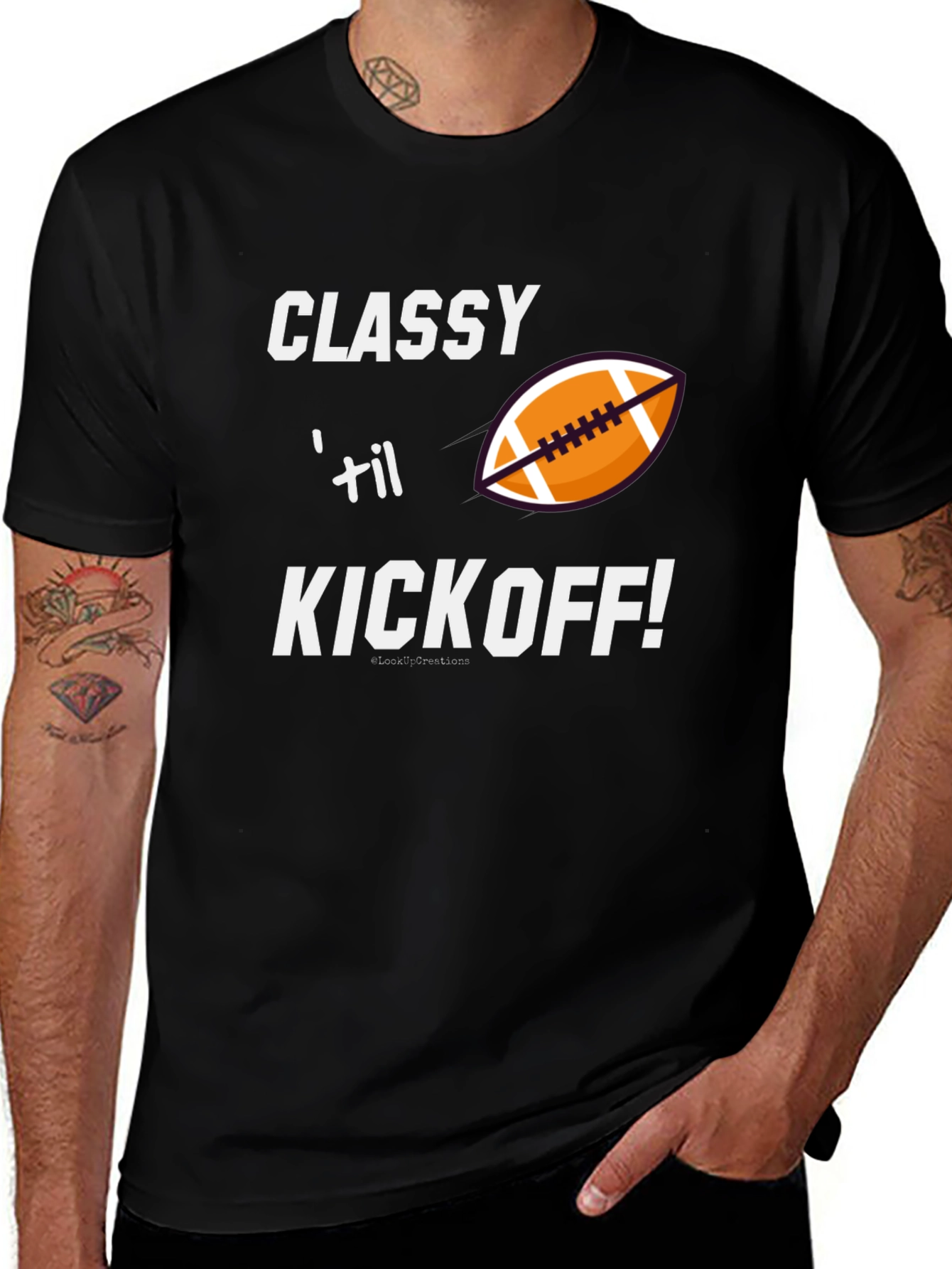 Classy til Kickoff Football T-Shirt