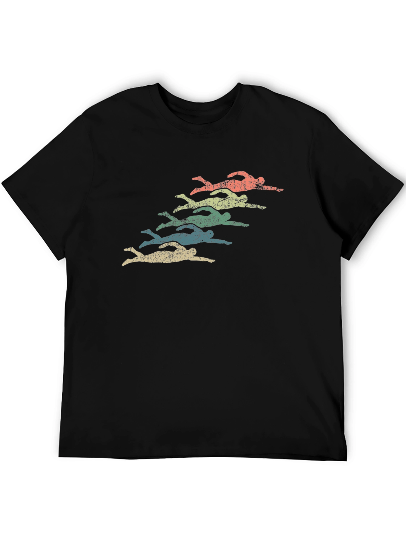 Retro Swimmer Graphic Tee