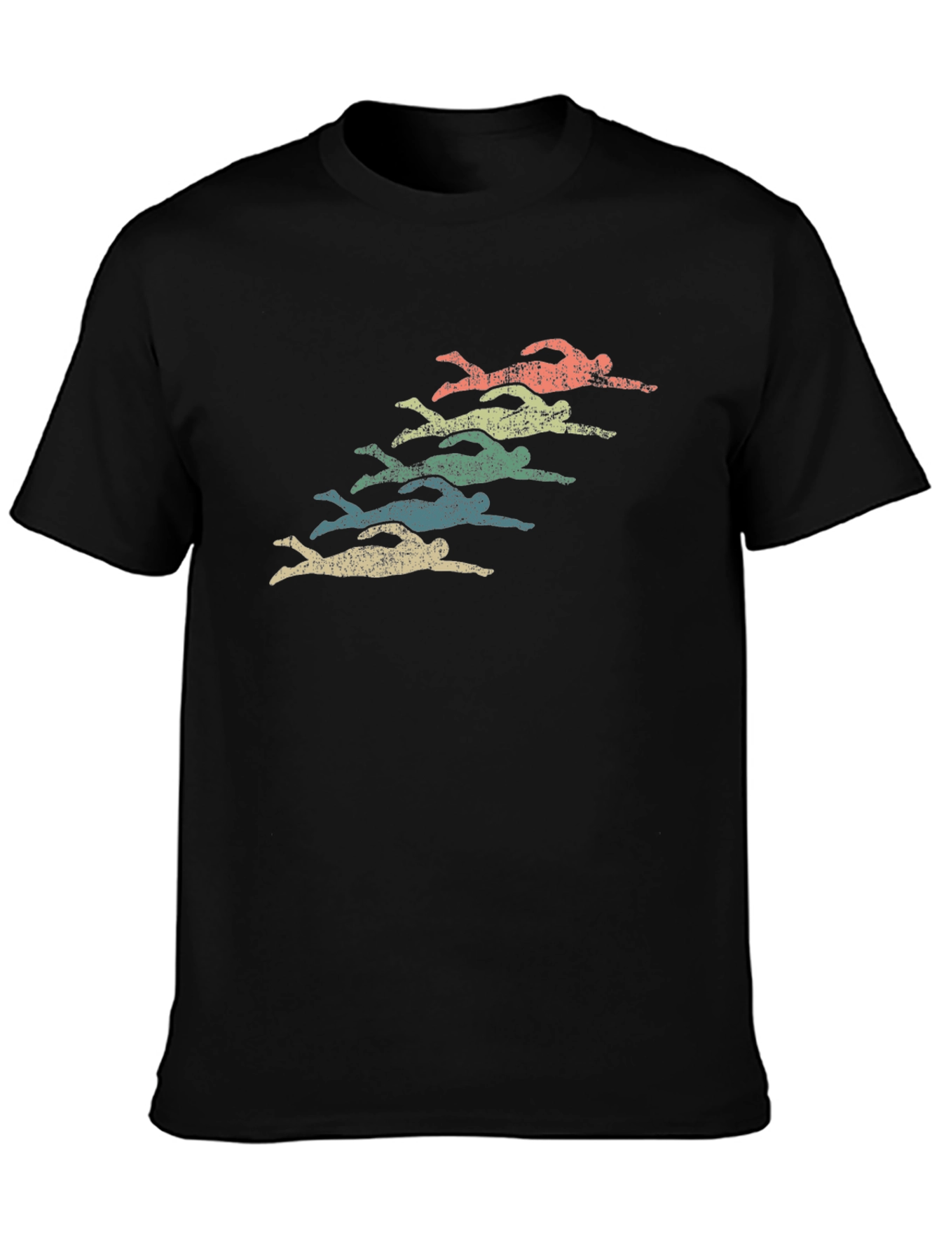 Retro Swimmer Graphic Tee