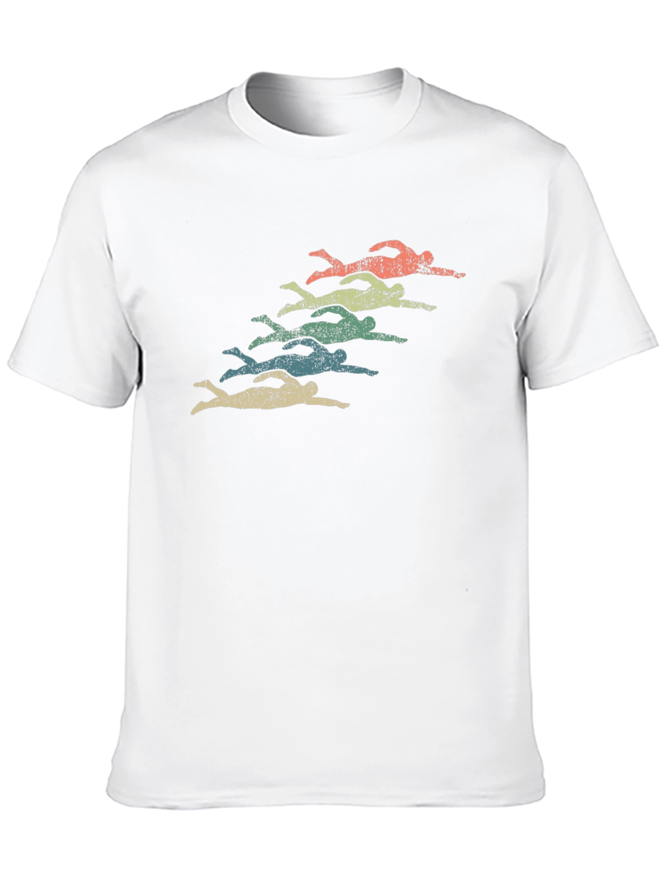 Retro Swimmer Graphic Tee