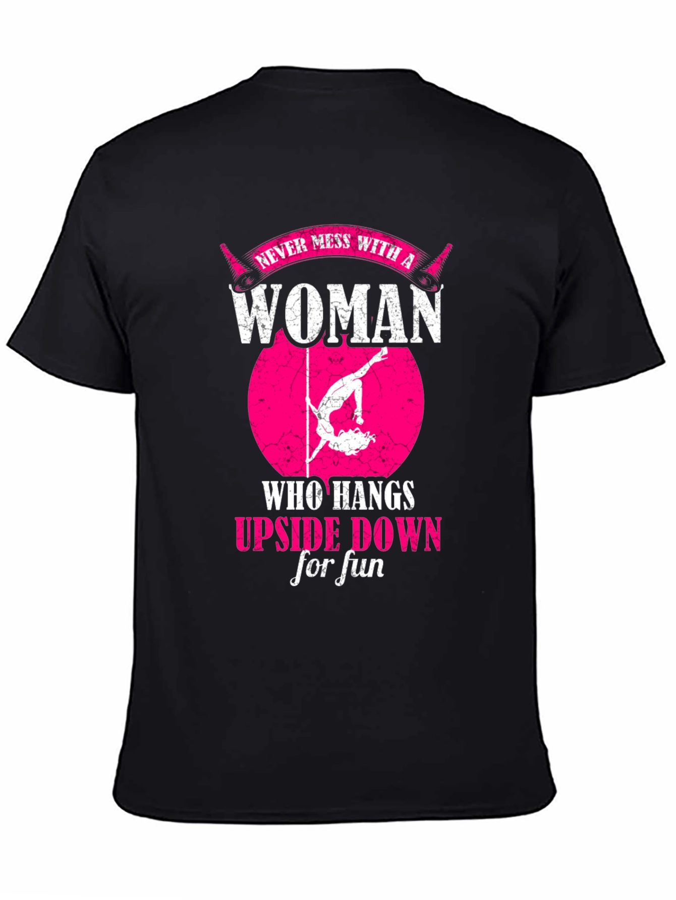 Woman Who Hangs Upside Down T-Shirt