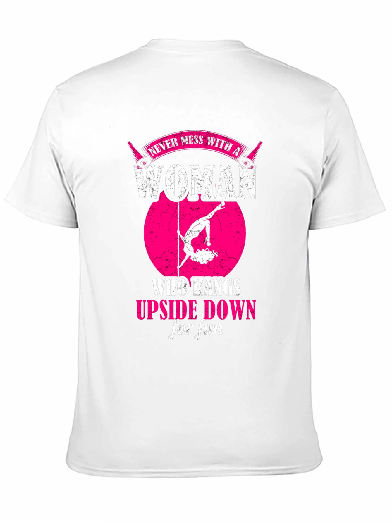 Woman Who Hangs Upside Down T-Shirt