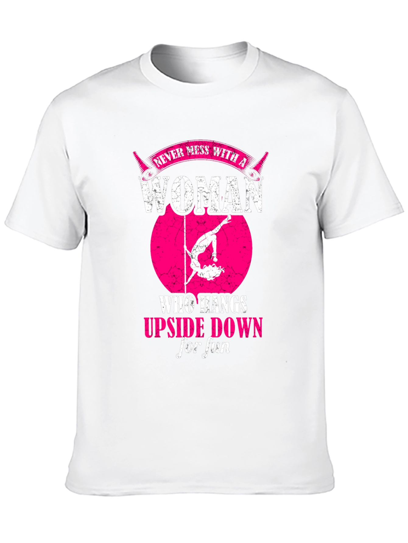 Woman Who Hangs Upside Down T-Shirt