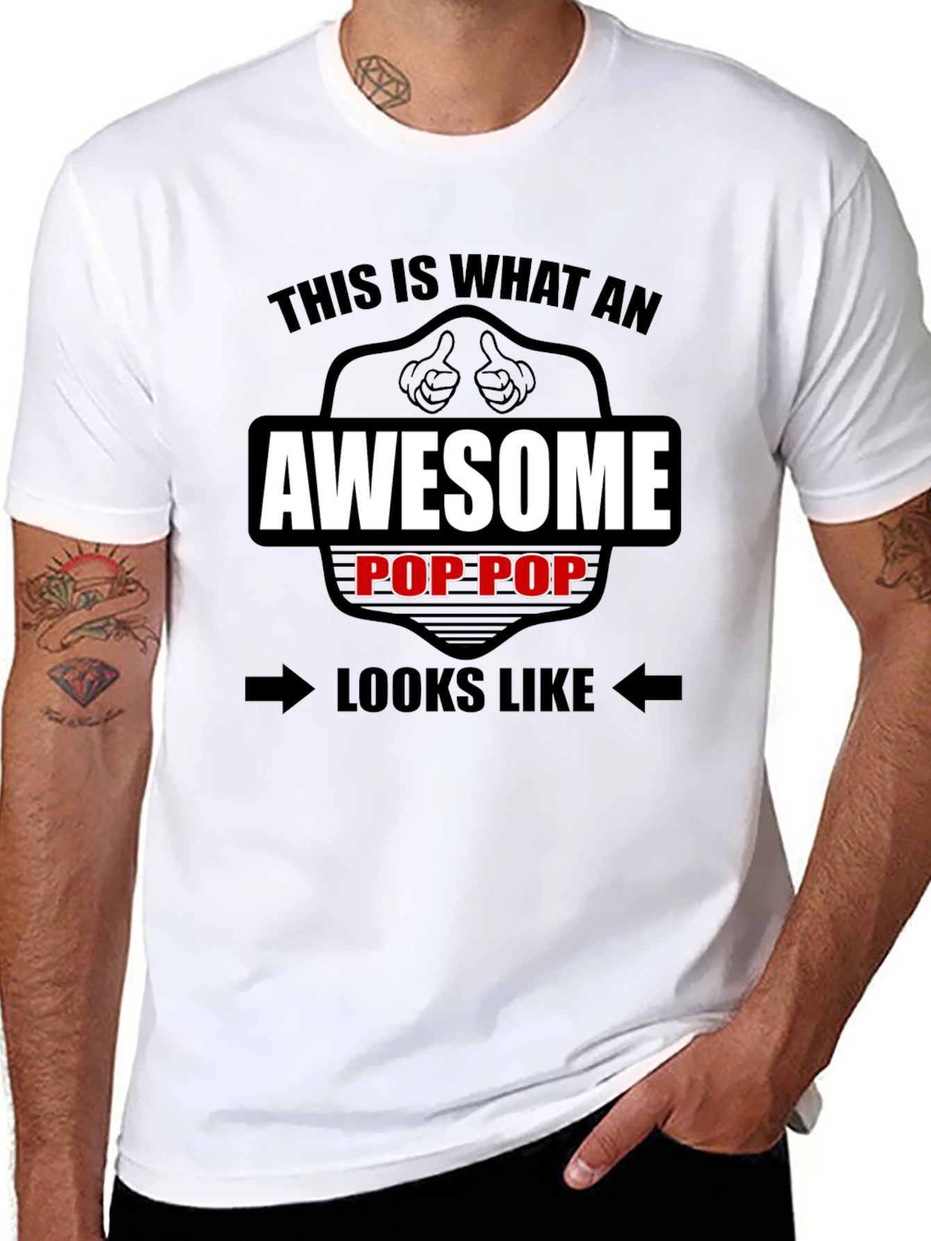 Awesome Pop Pop T-Shirt