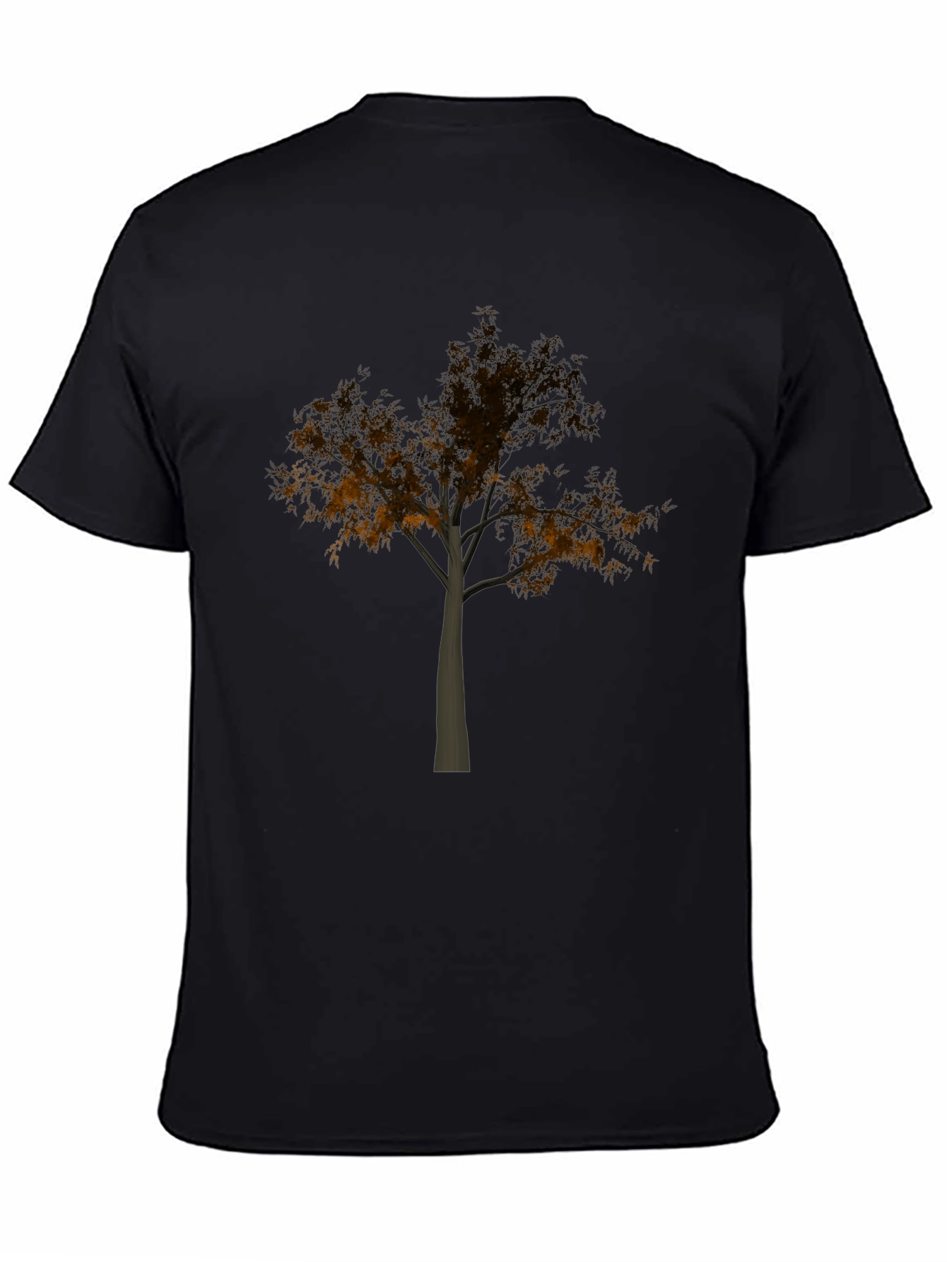 Tree Graphic Black T-Shirt