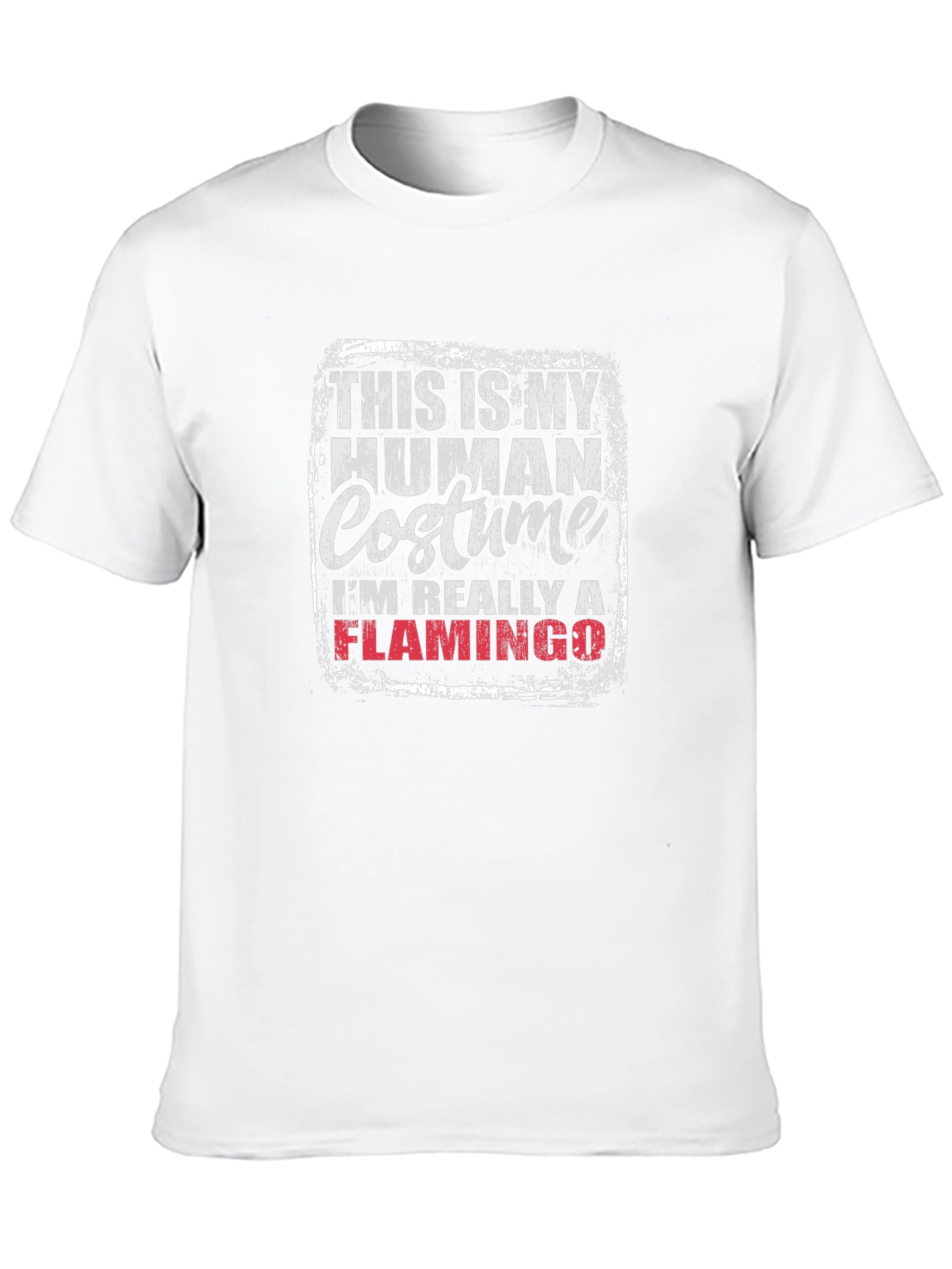 Flamingo Costume T-Shirt - Funny Animal Tee
