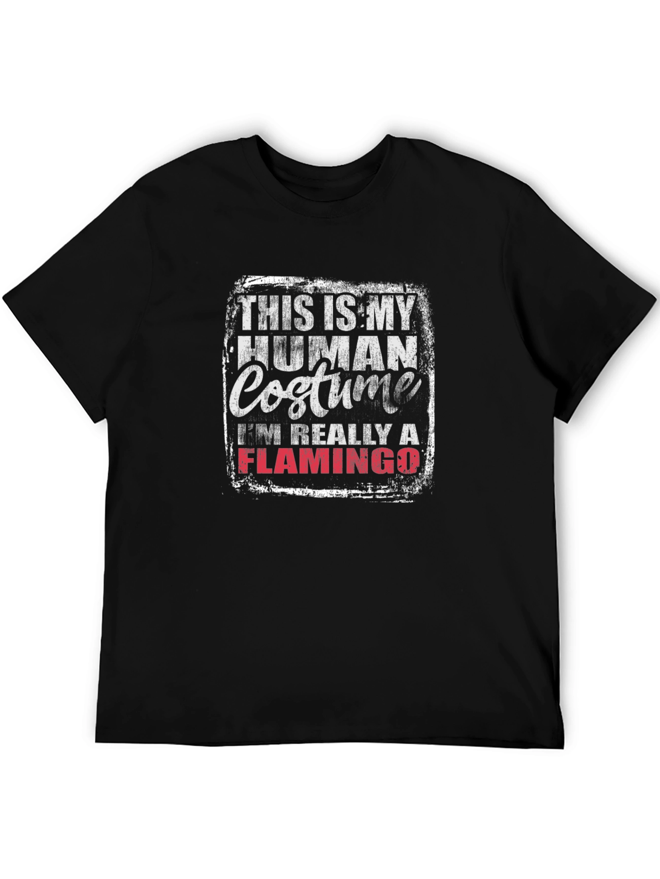 Flamingo Costume T-Shirt - Funny Animal Tee