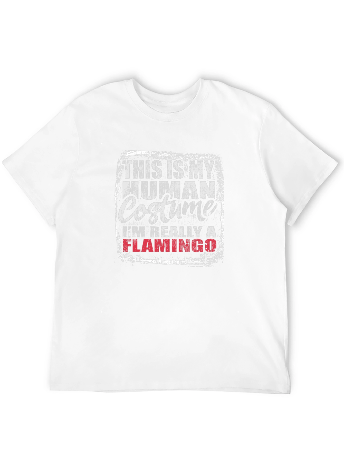 Flamingo Costume T-Shirt - Funny Animal Tee