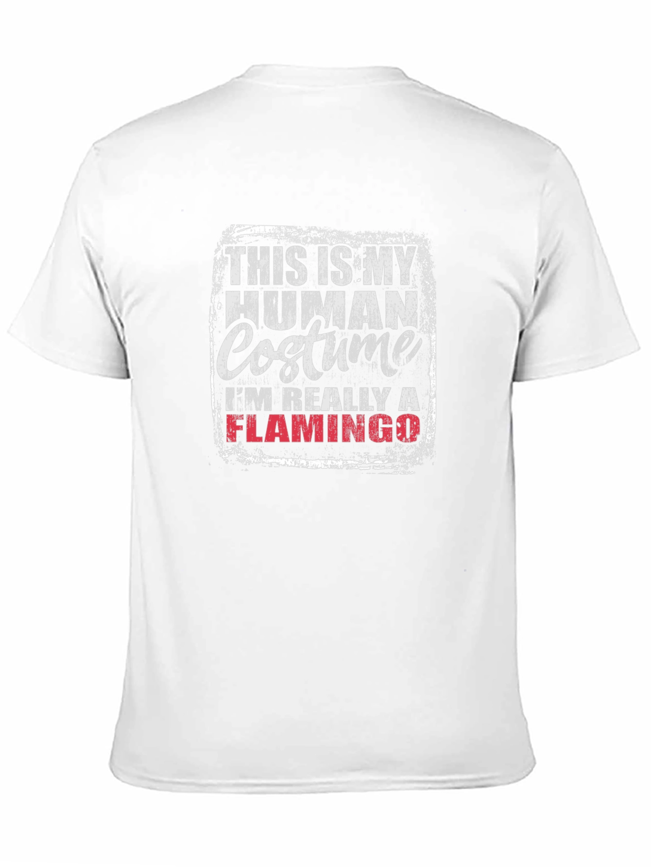 Flamingo Costume T-Shirt - Funny Animal Tee