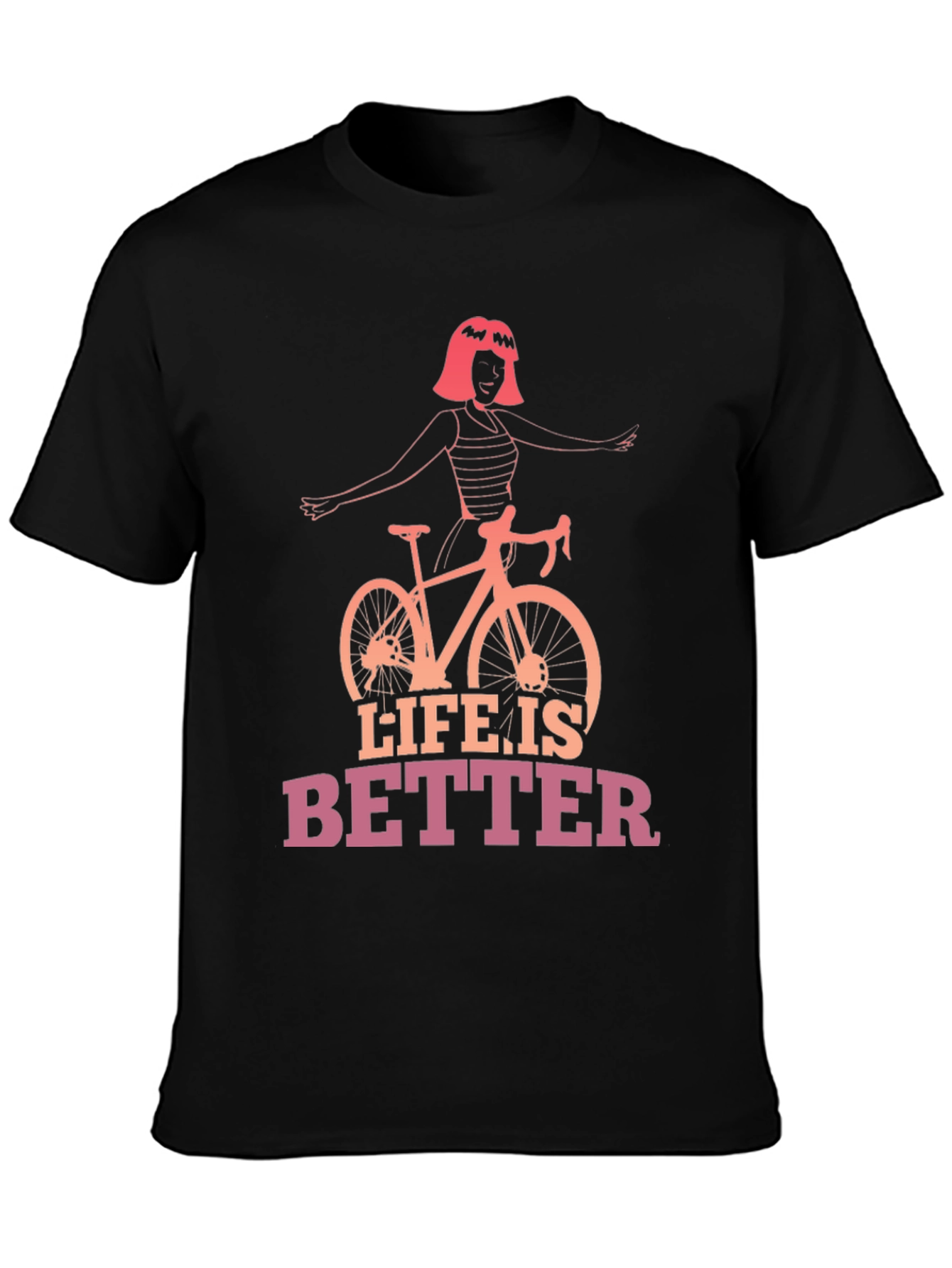 Life is Better Bike T-Shirt