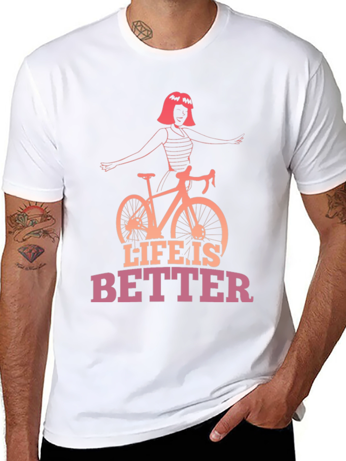 Life is Better Bike T-Shirt