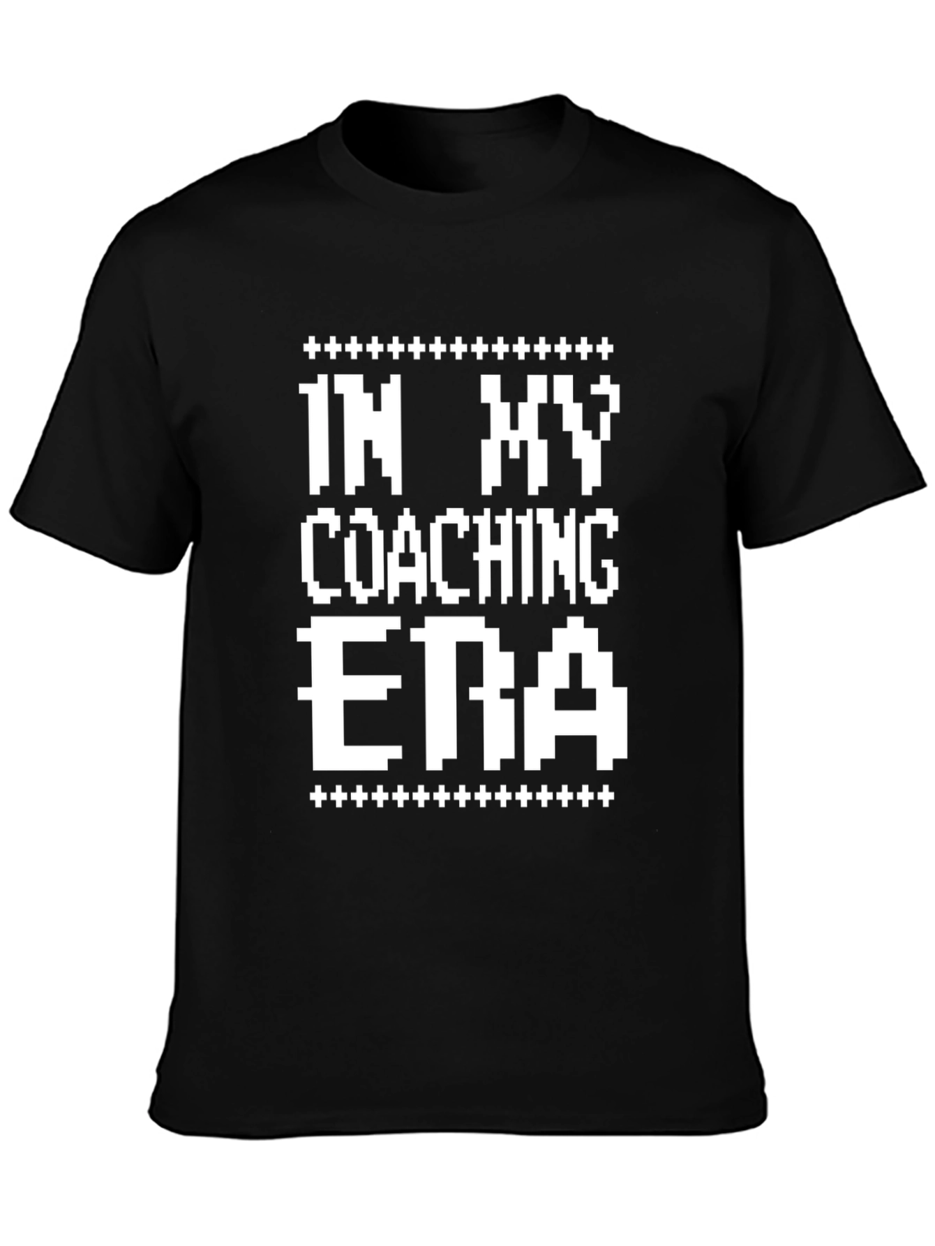 In My Coaching Era T-Shirt - Pixelated Retro Style
