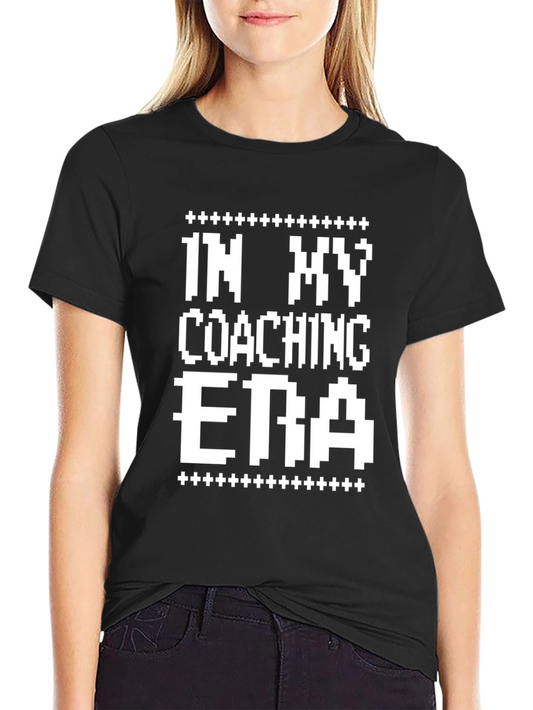 In My Coaching Era T-Shirt - Pixelated Retro Style