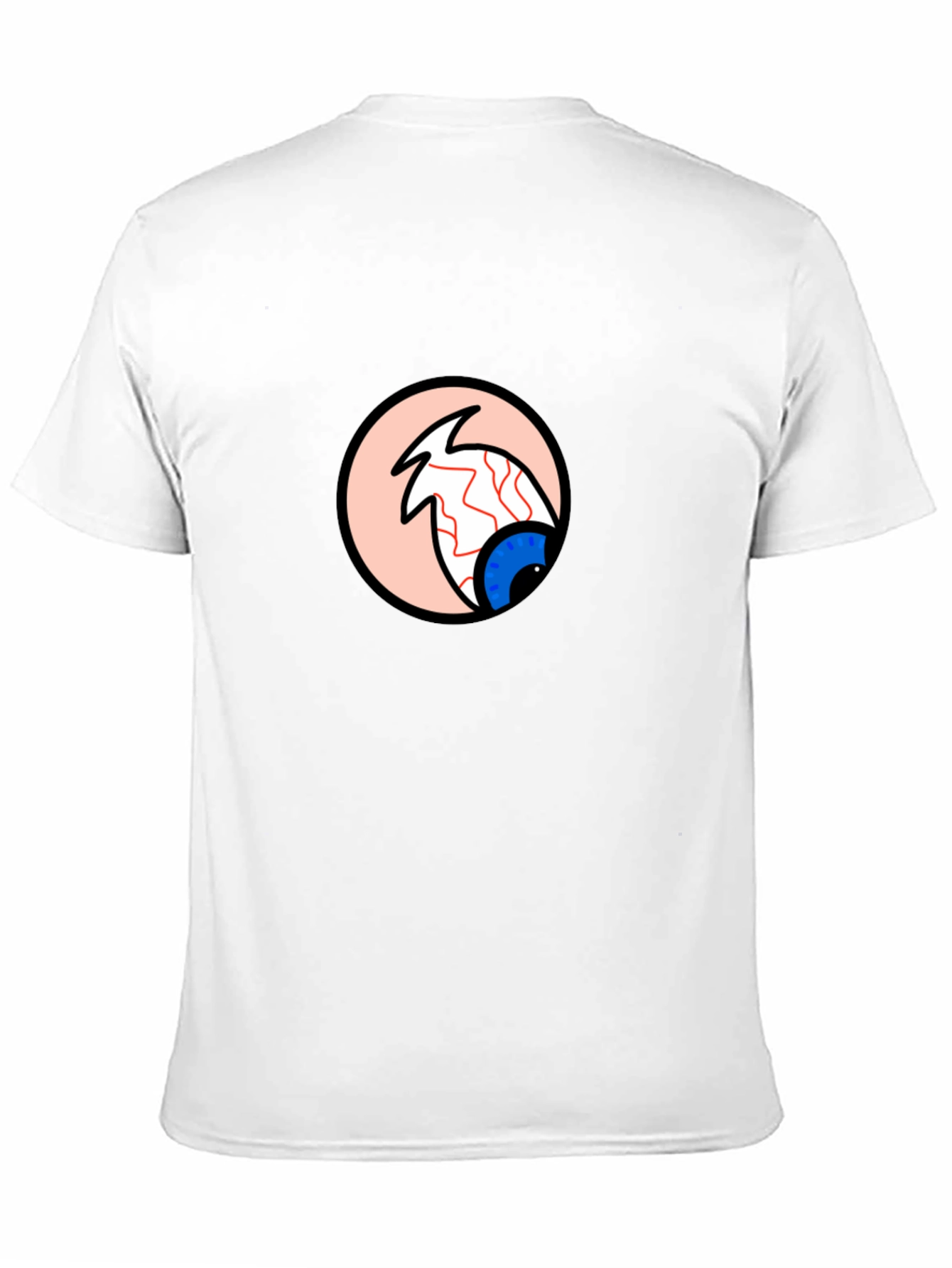 Eye Graphic Tee - Unique Cartoon Eye Design T-Shirt