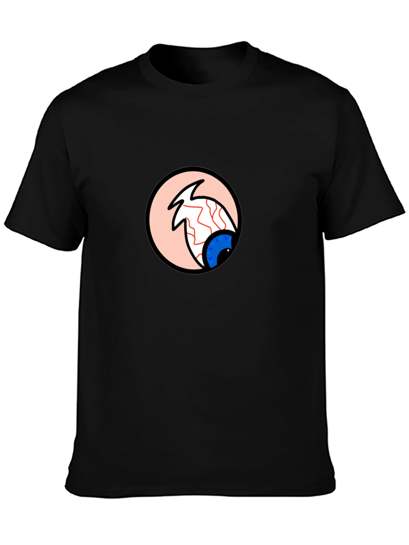 Eye Graphic Tee - Unique Cartoon Eye Design T-Shirt