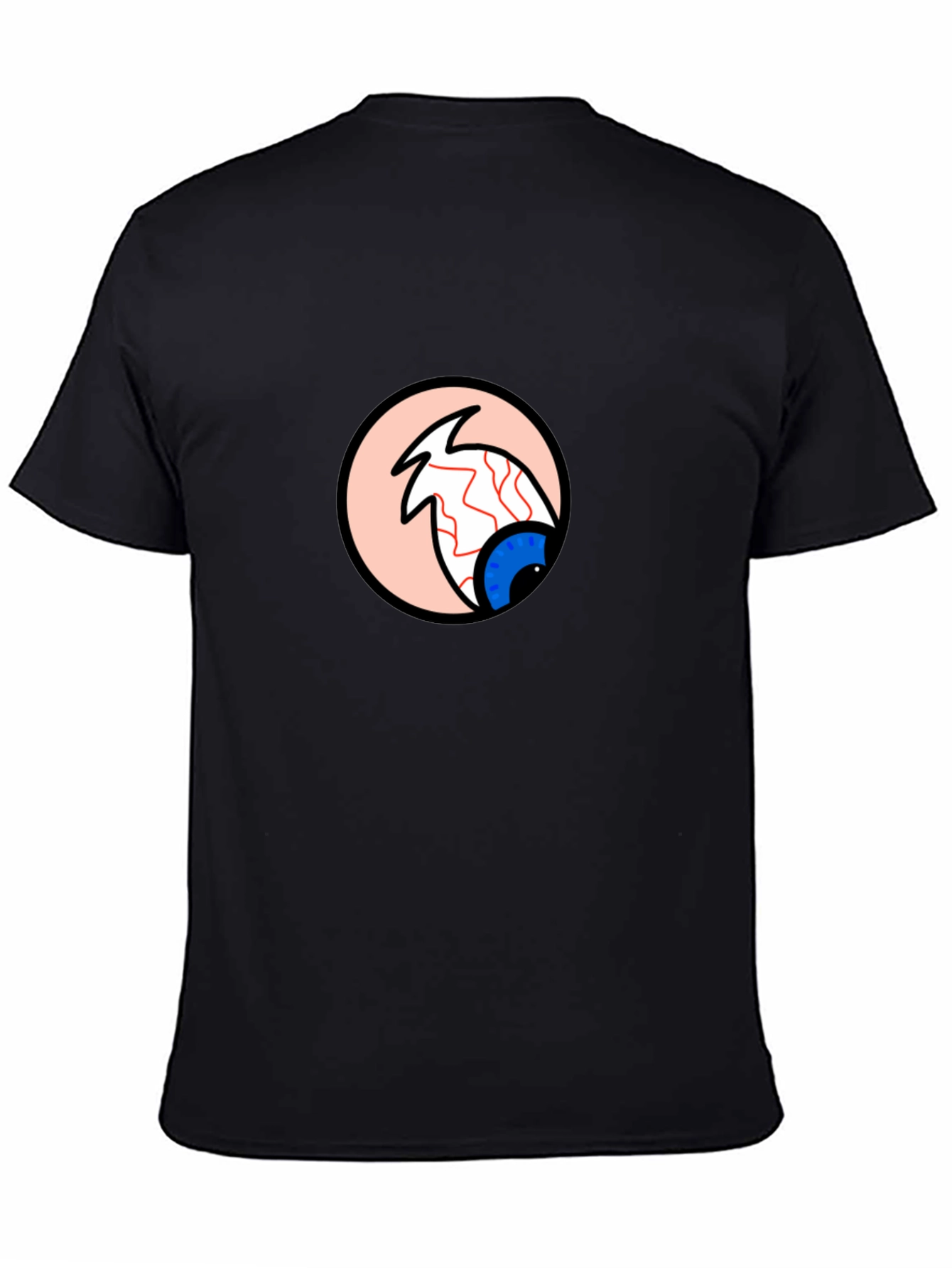 Eye Graphic Tee - Unique Cartoon Eye Design T-Shirt