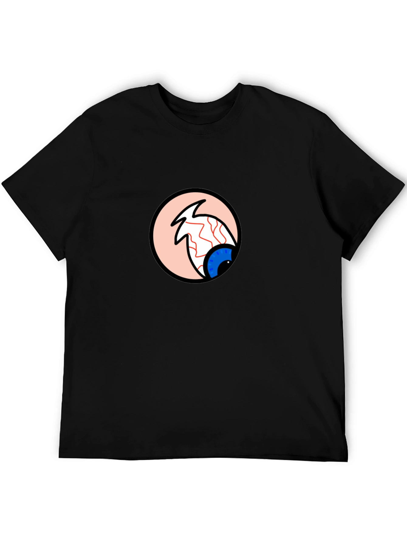 Eye Graphic Tee - Unique Cartoon Eye Design T-Shirt