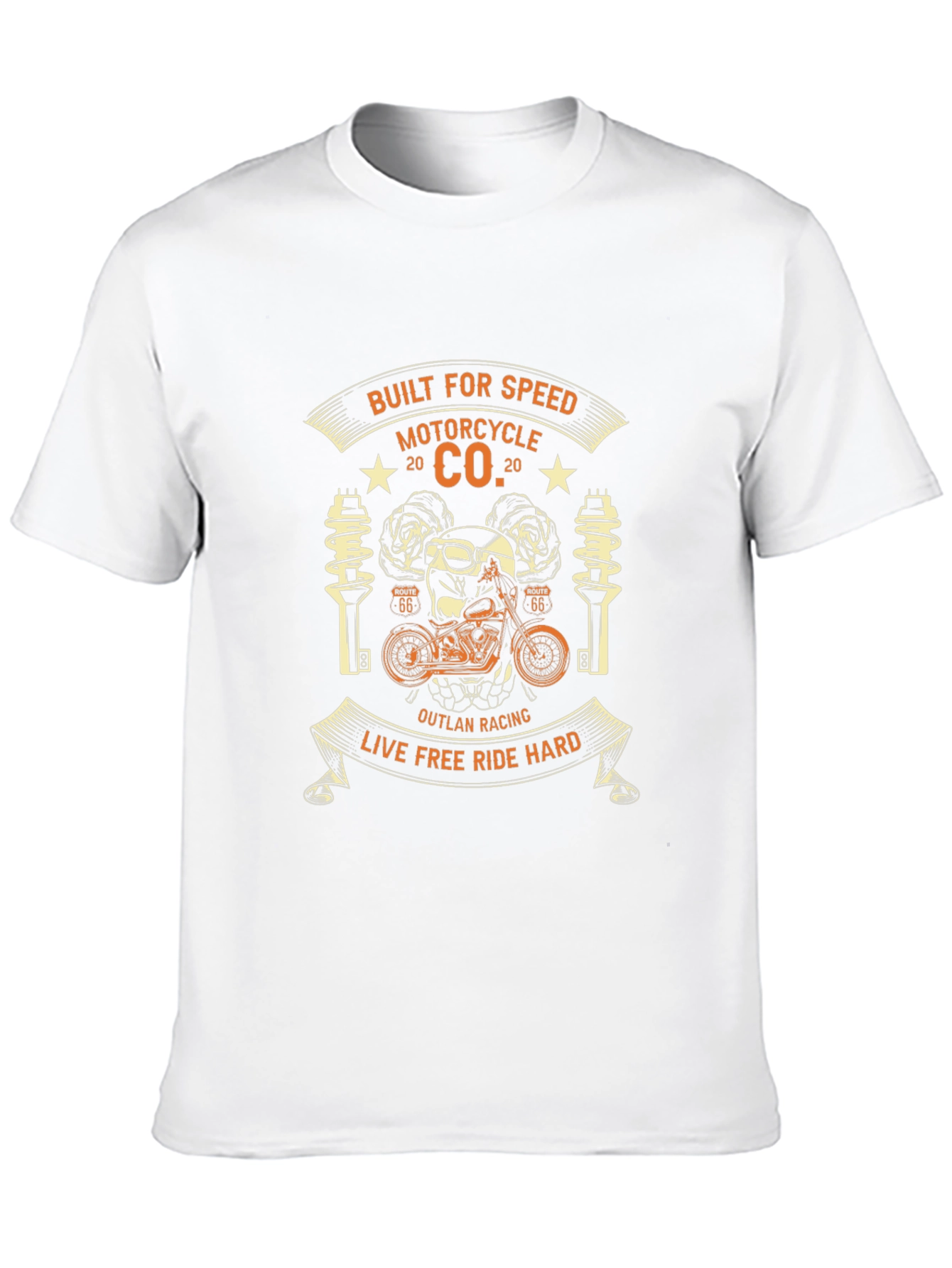 Built for Speed Motorcycle Graphic T-Shirt