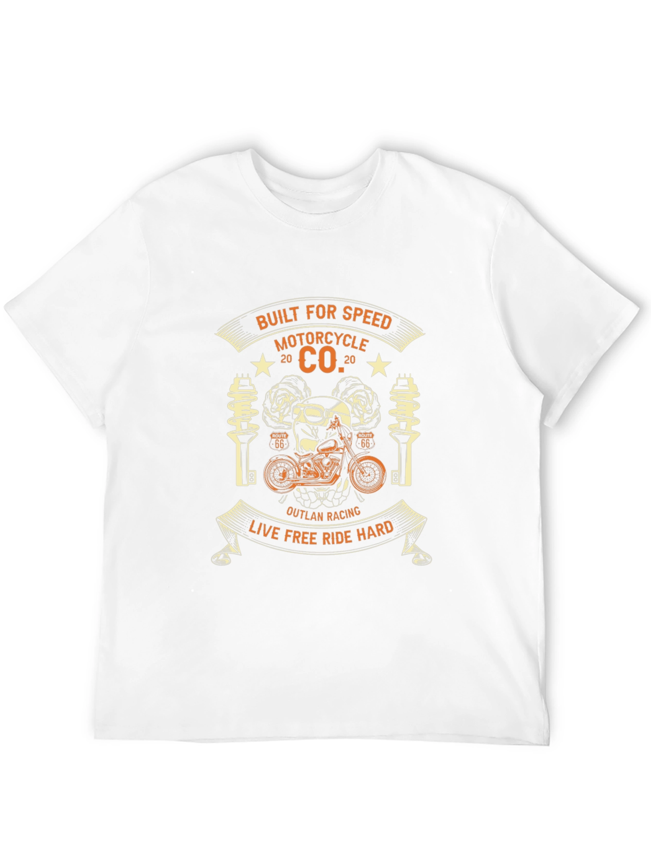 Built for Speed Motorcycle Graphic T-Shirt