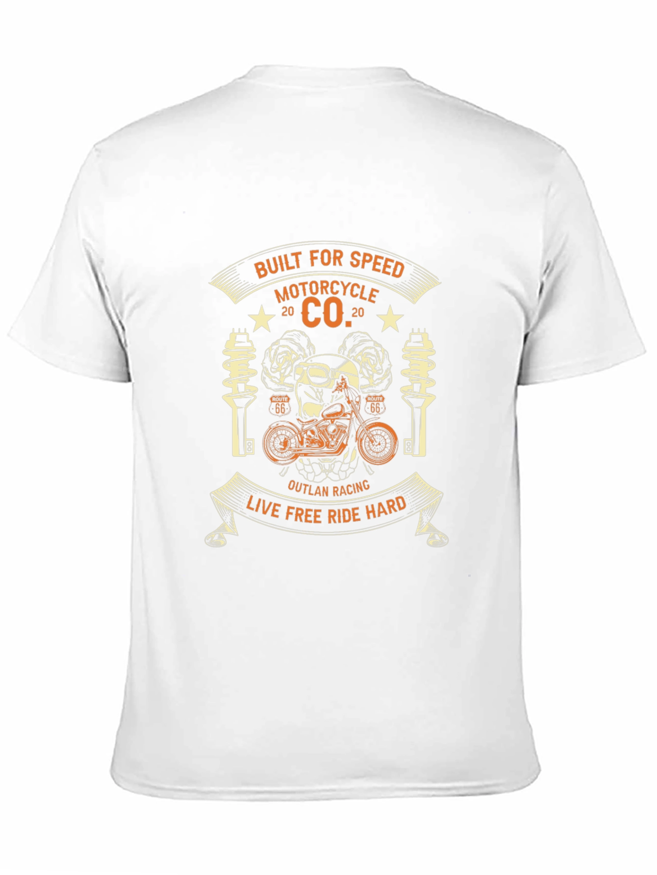 Built for Speed Motorcycle Graphic T-Shirt