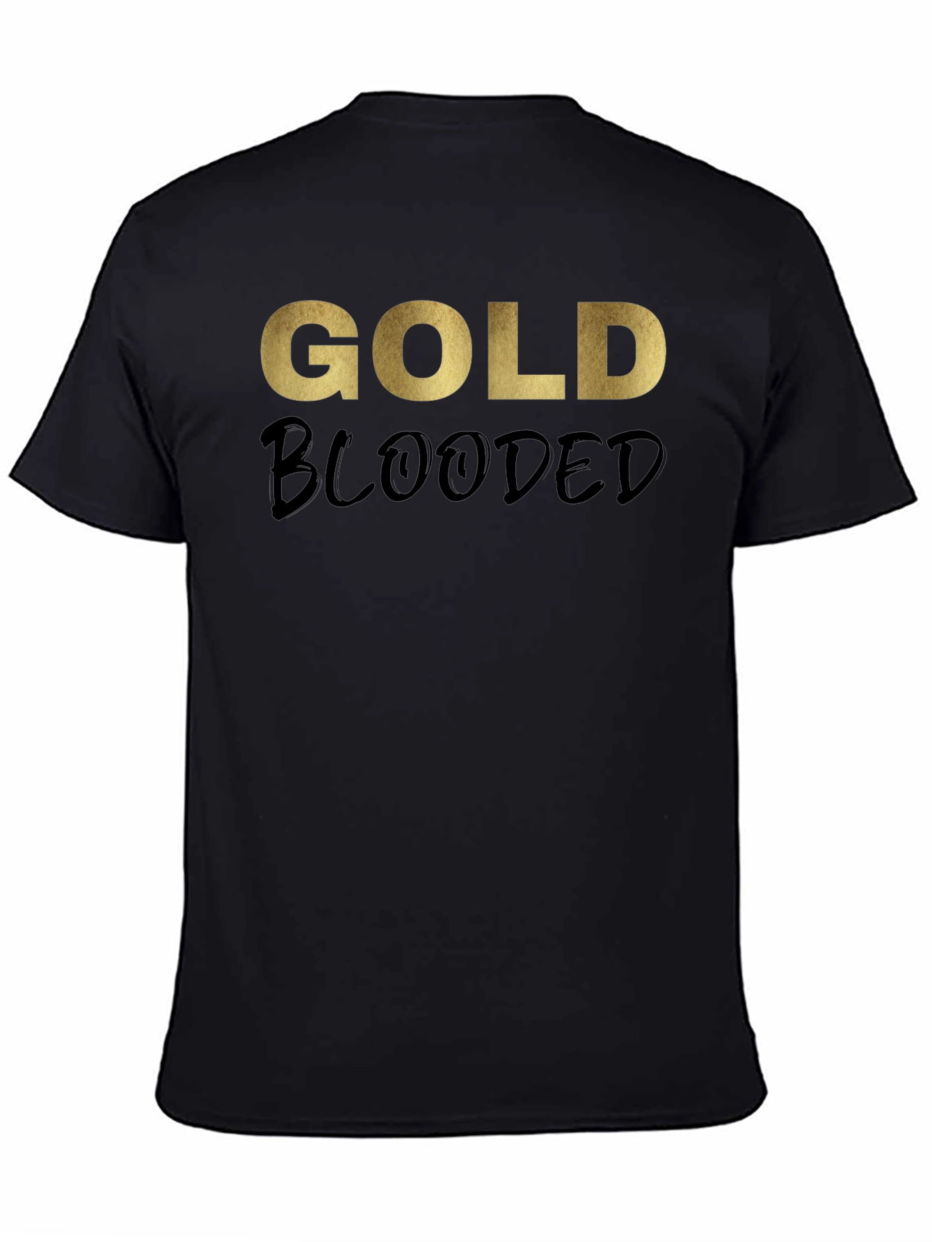 Gold Blooded T-Shirt - Stylish Graphic Tee