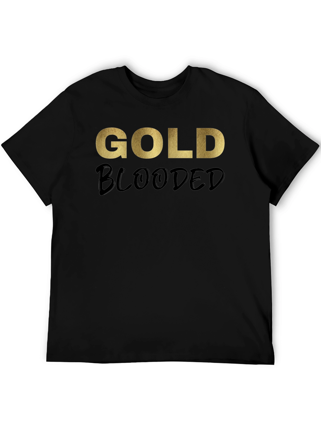 Gold Blooded T-Shirt - Stylish Graphic Tee