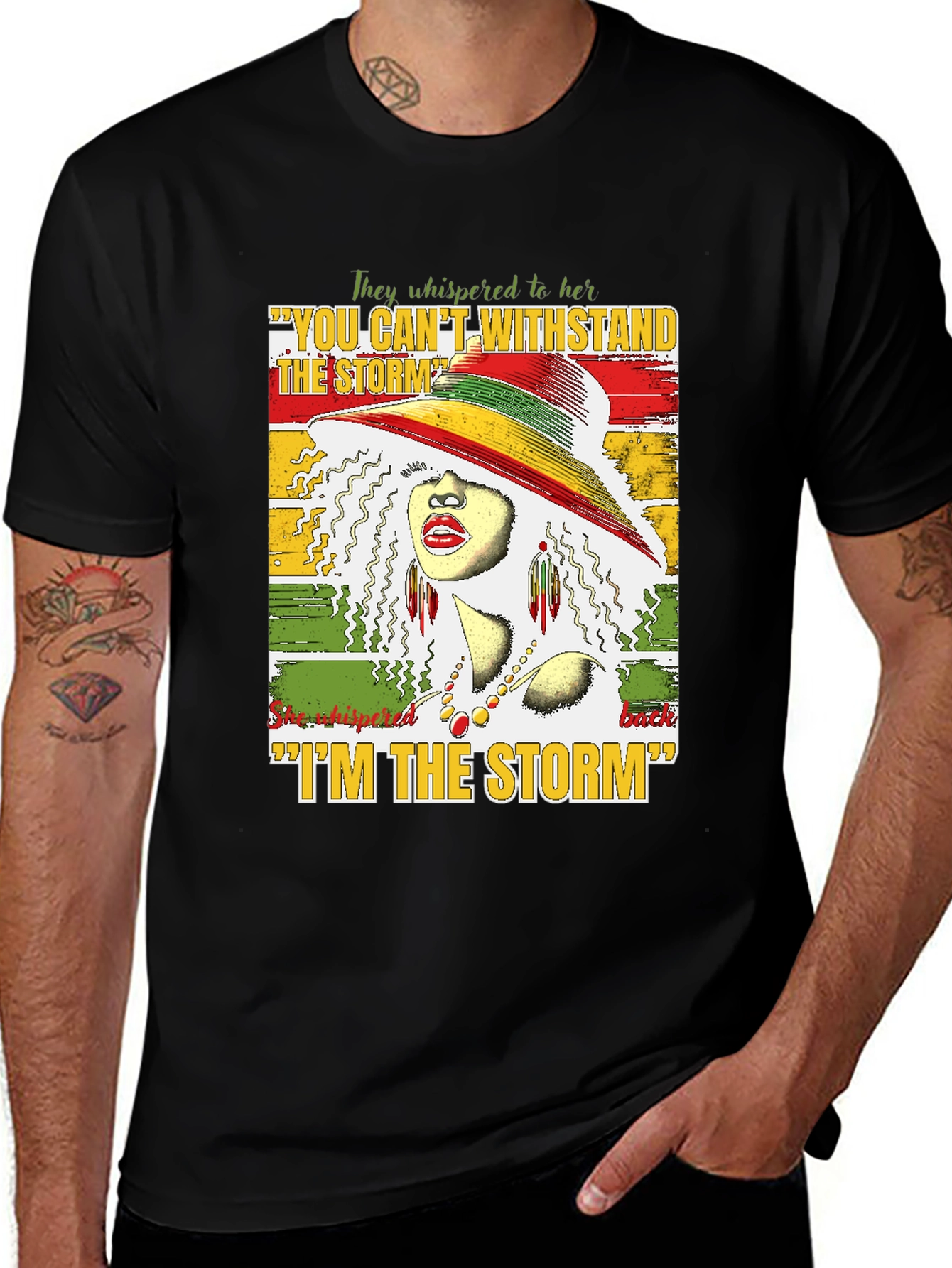 Empowered Woman T-Shirt: I Am the Storm
