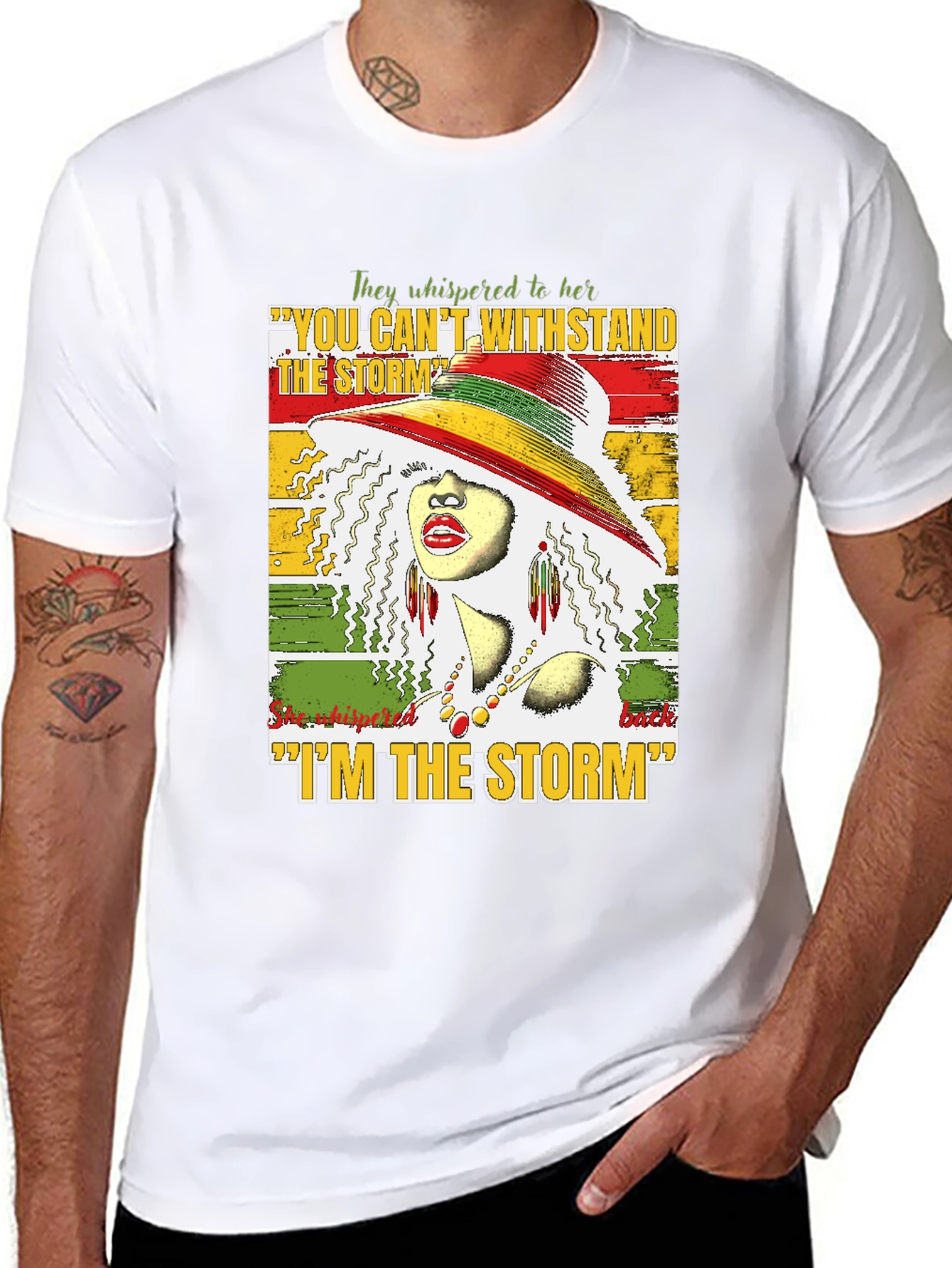 Empowered Woman T-Shirt: I Am the Storm
