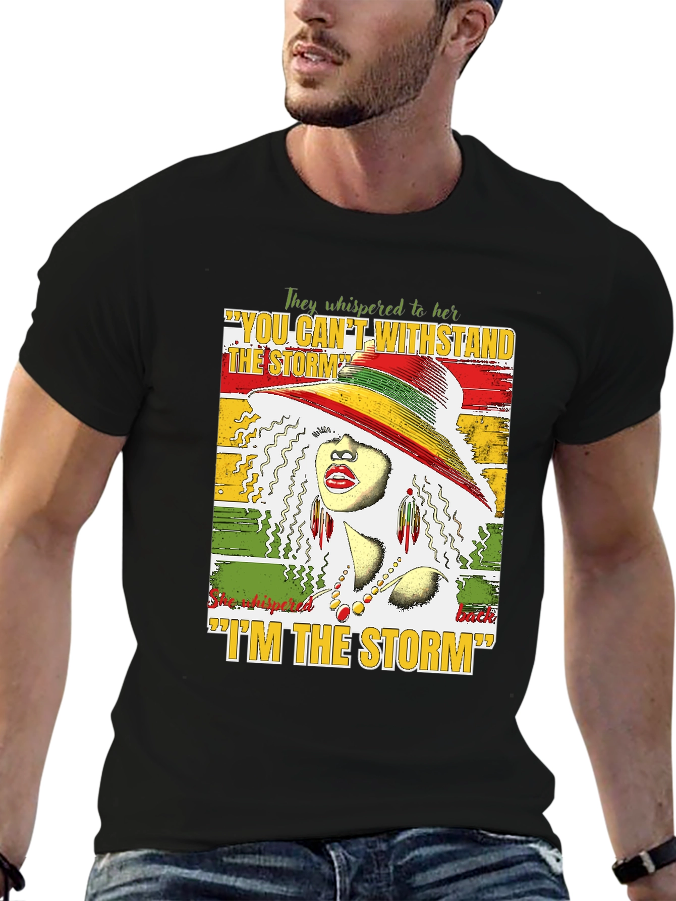 Empowered Woman T-Shirt: I Am the Storm
