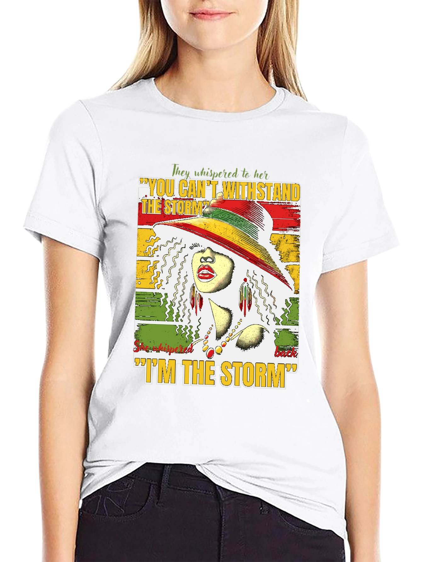 Empowered Woman T-Shirt: I Am the Storm