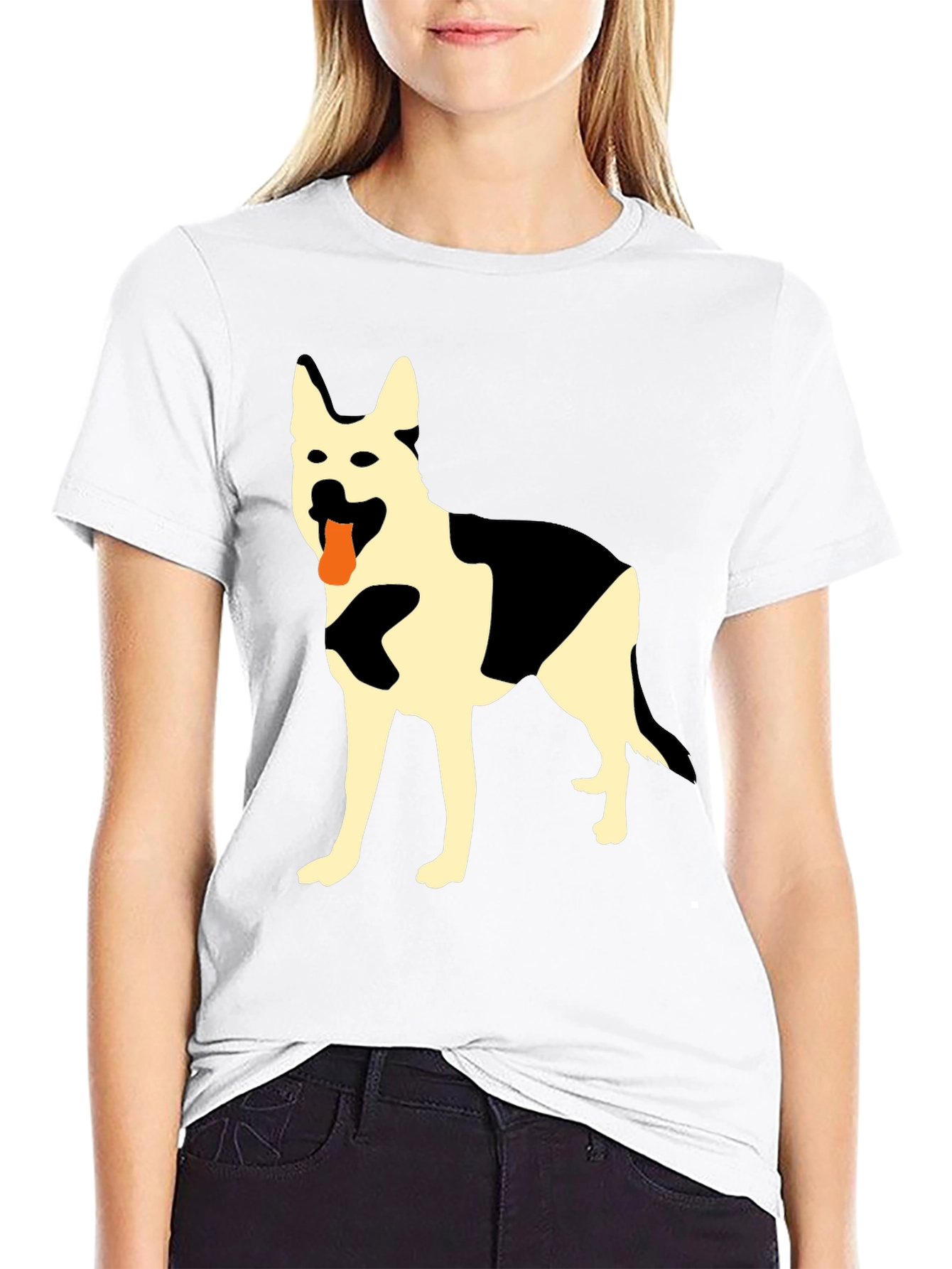 German Shepherd Graphic Tee - Dog Lover Apparel