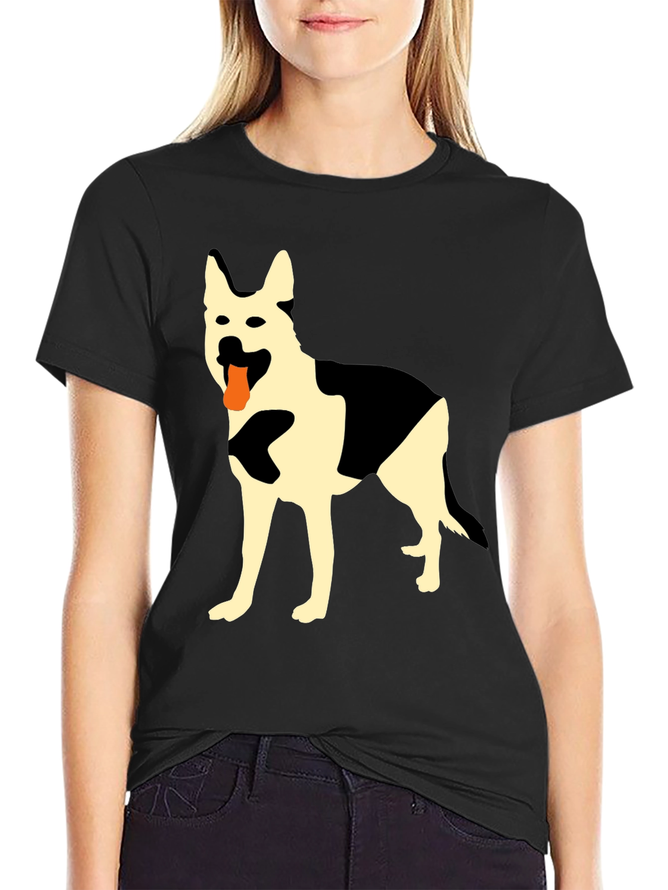 German Shepherd Graphic Tee - Dog Lover Apparel