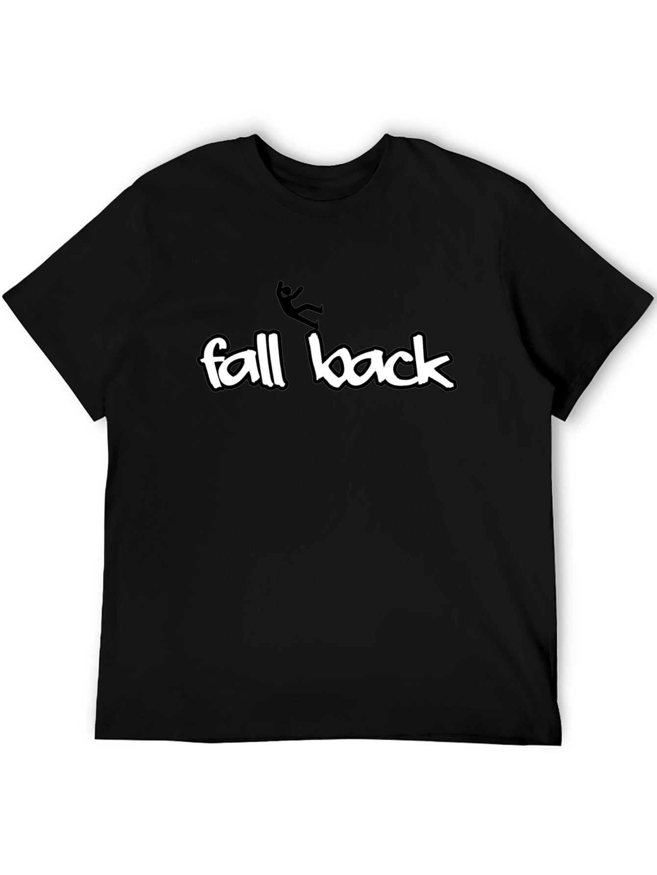 Fall Back T-Shirt - Funny Graphic Tee