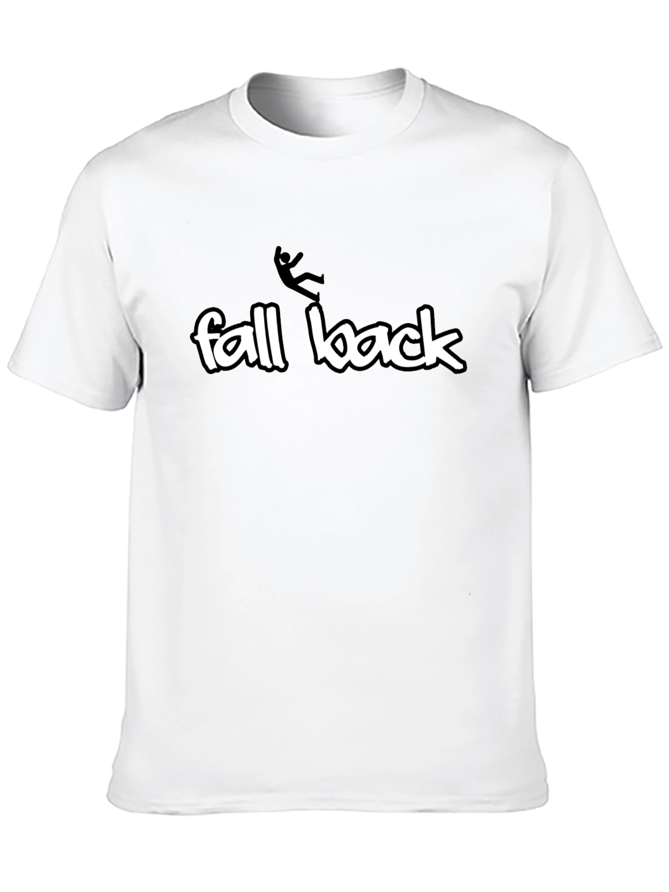 Fall Back T-Shirt - Funny Graphic Tee