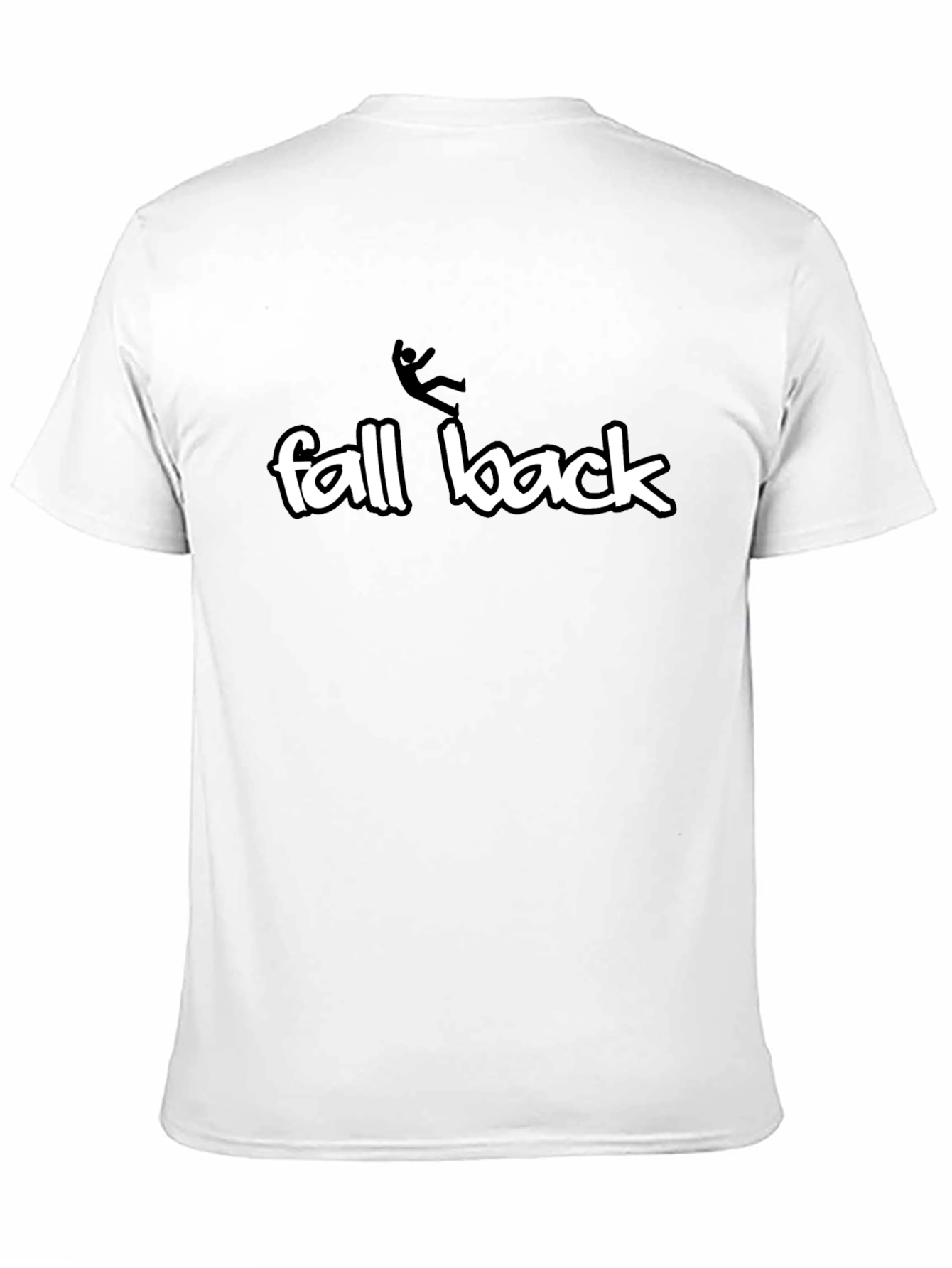 Fall Back T-Shirt - Funny Graphic Tee