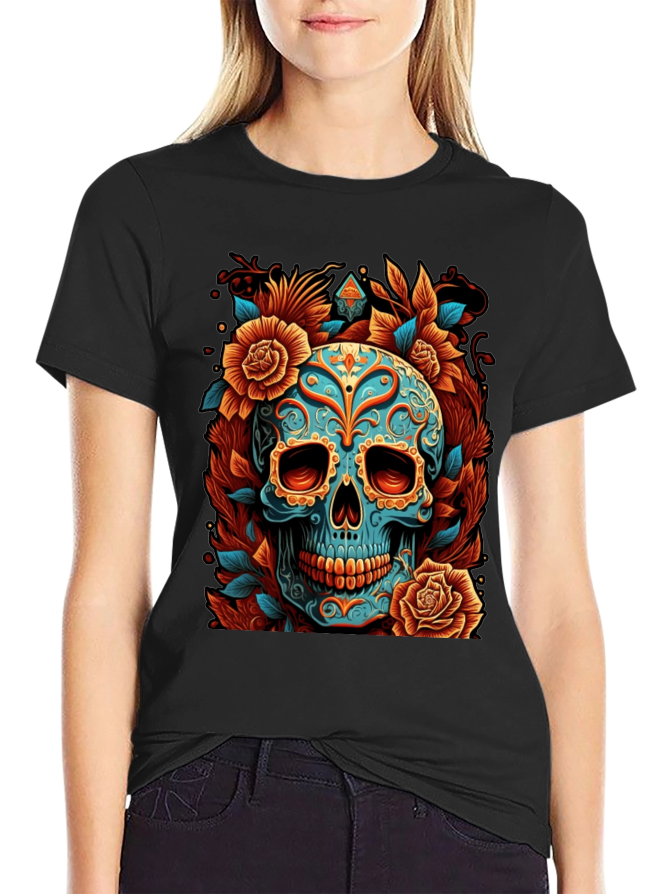 Sugar Skull Graphic Tee