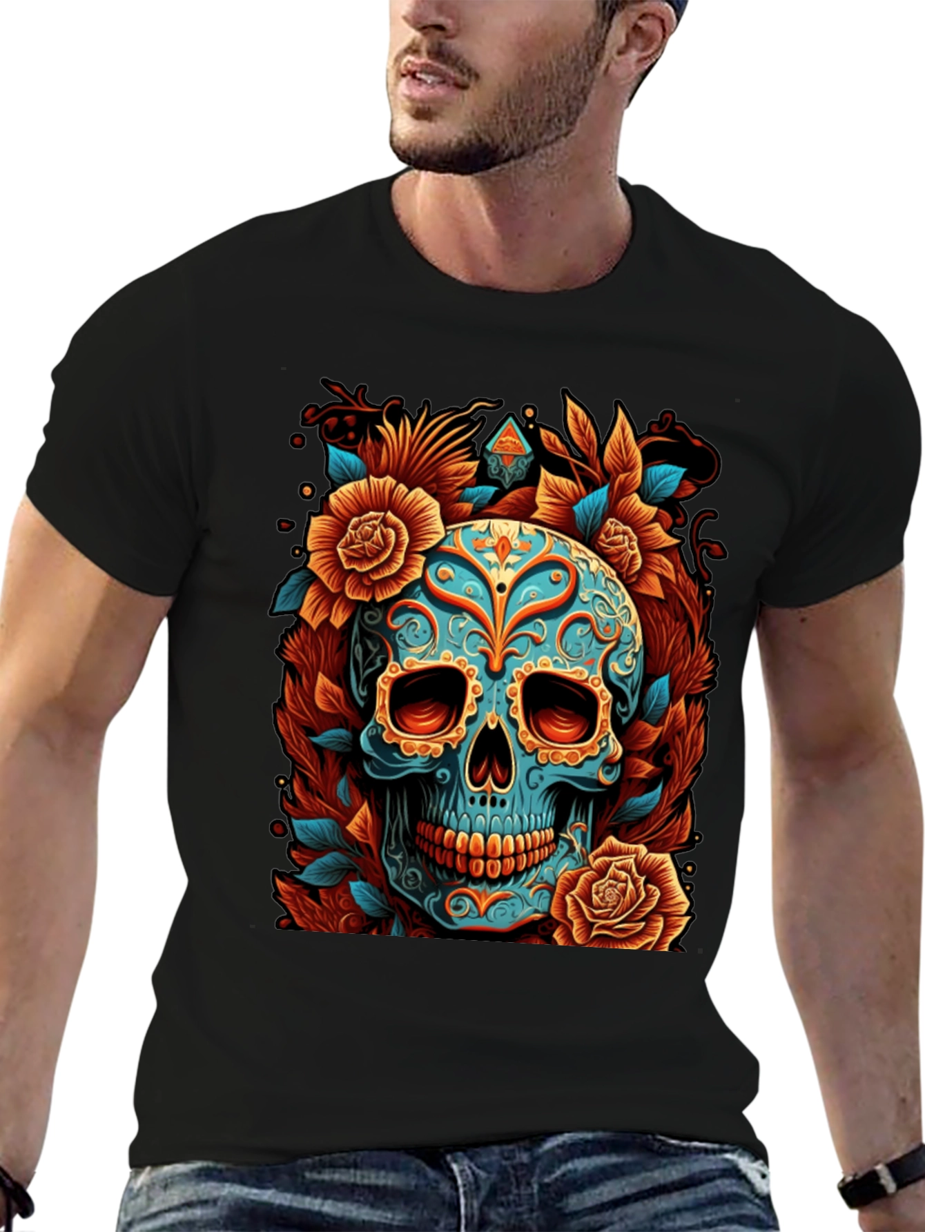Sugar Skull Graphic Tee