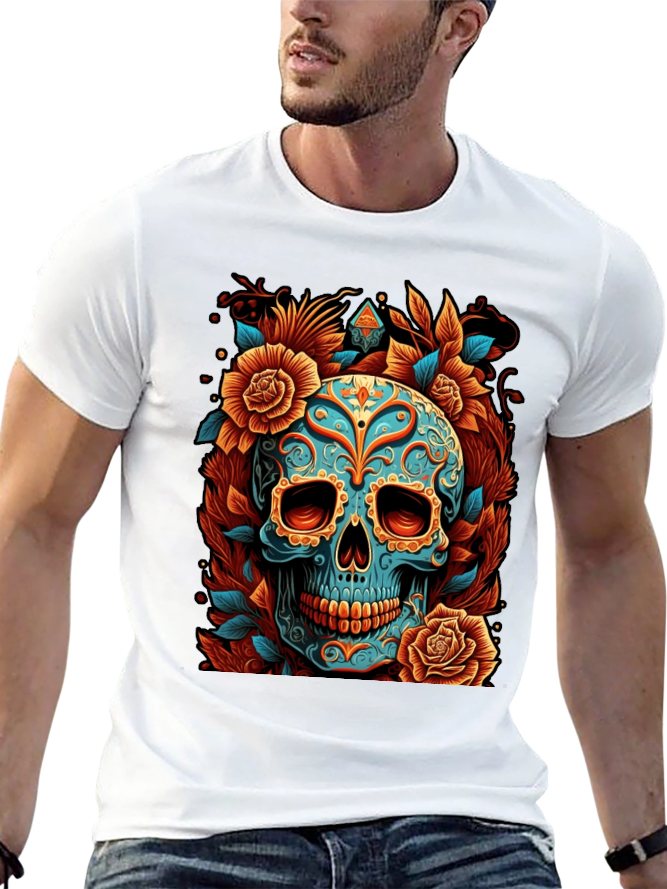 Sugar Skull Graphic Tee