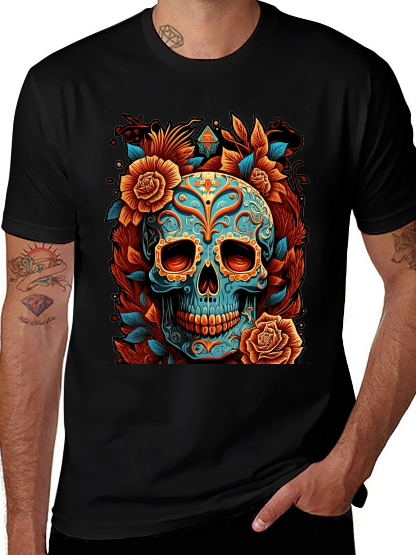 Sugar Skull Graphic Tee