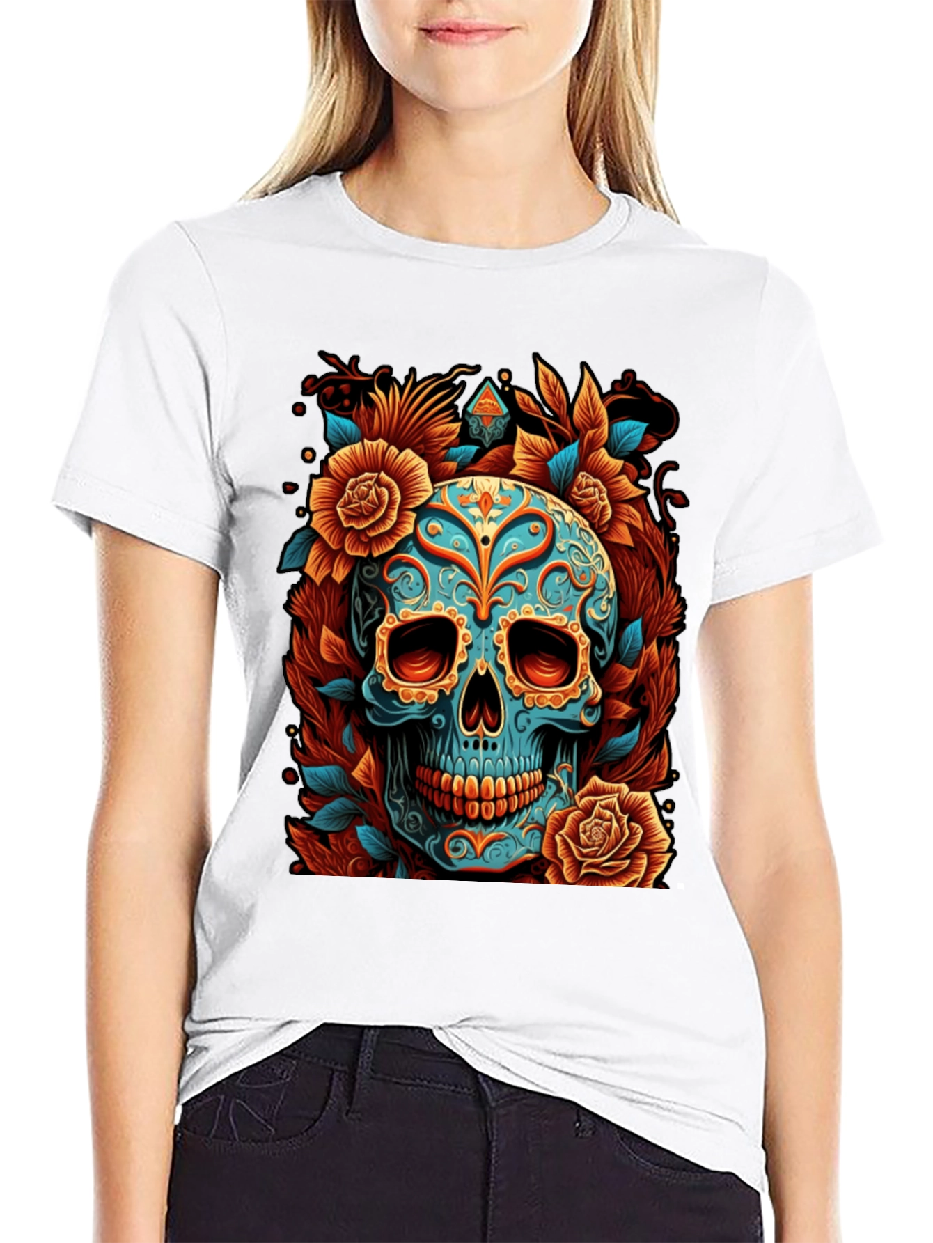 Sugar Skull Graphic Tee