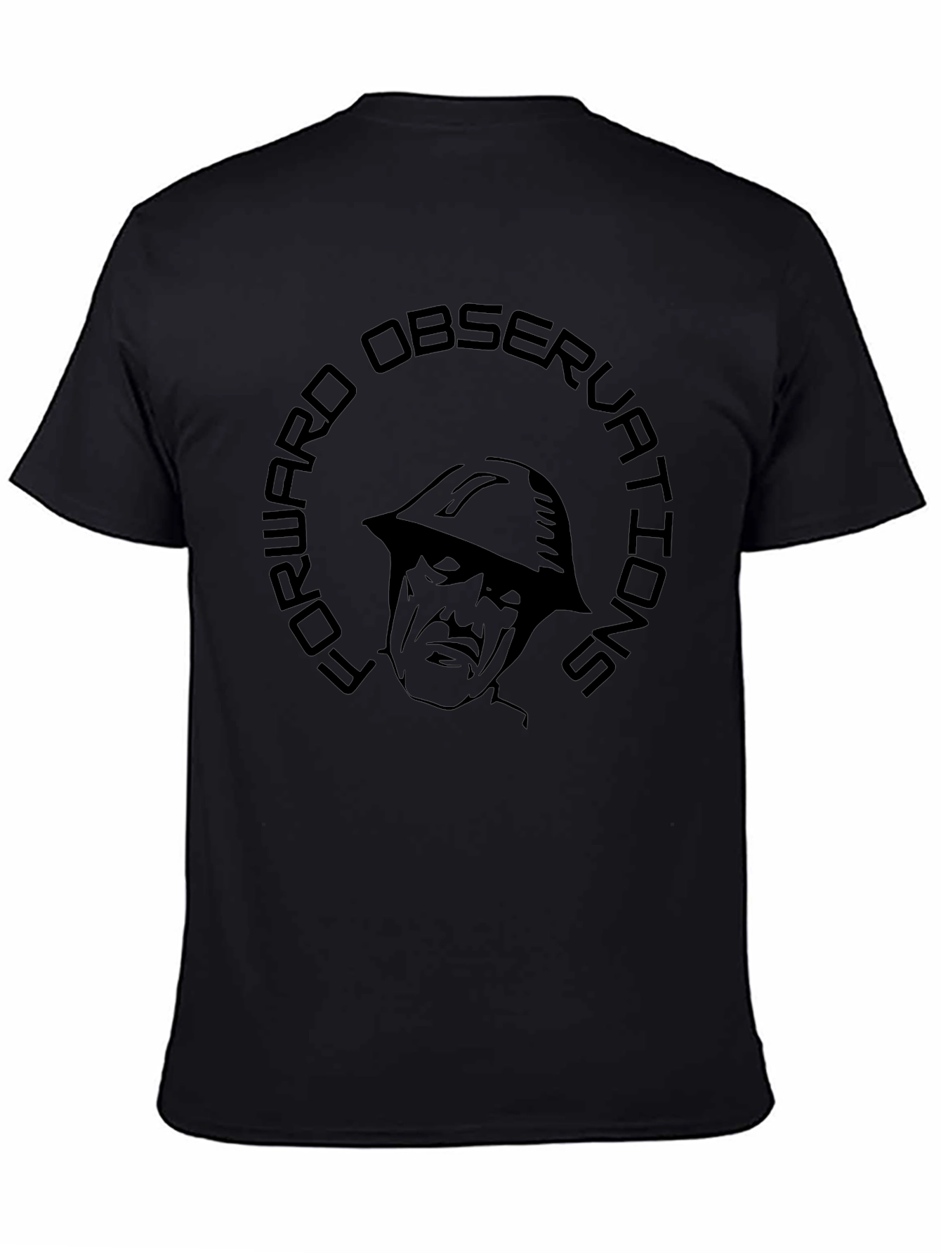 Forward Observations T-Shirt - Black Graphic Tee