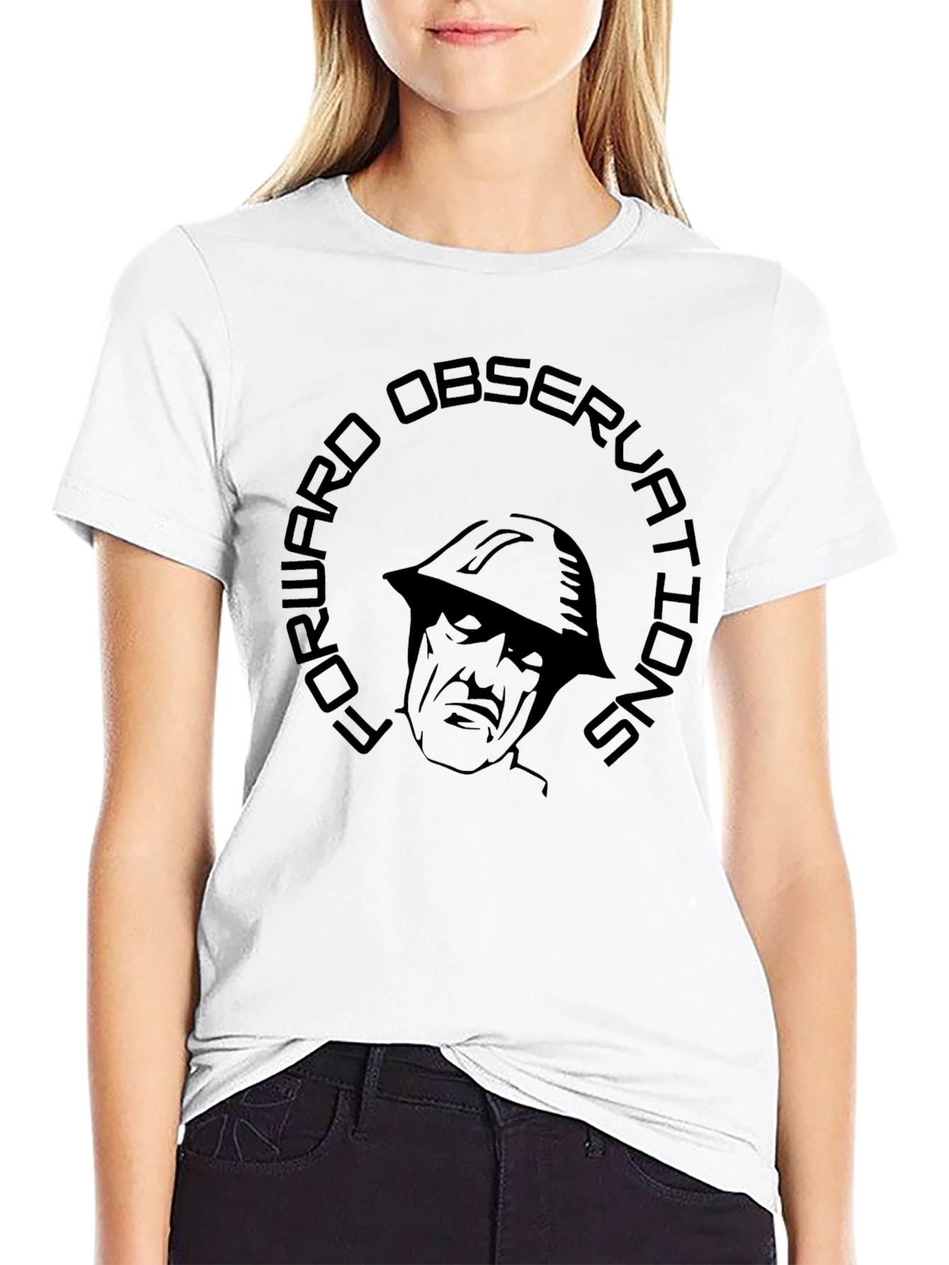 Forward Observations T-Shirt - Black Graphic Tee