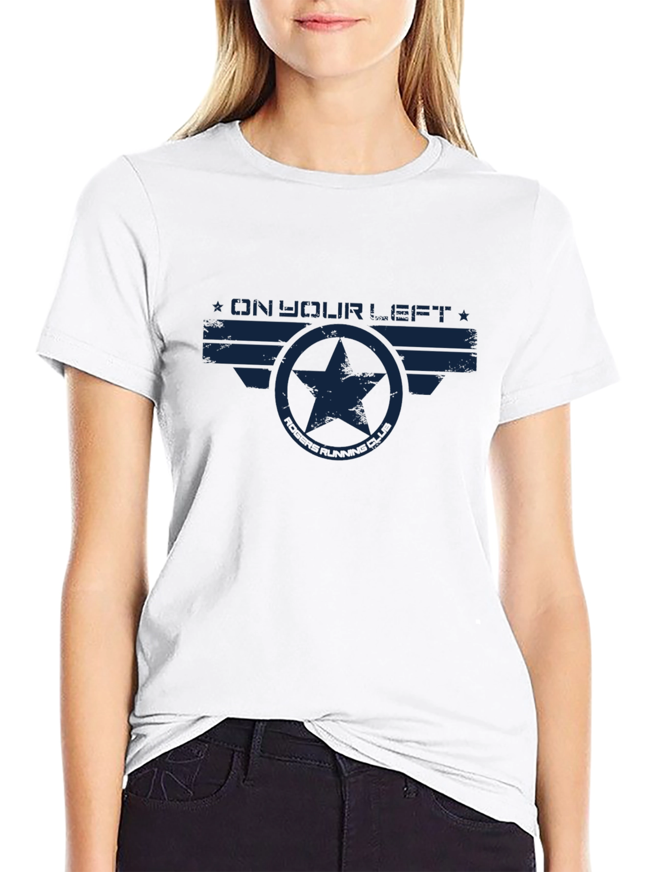 On Your Left Running Club Graphic T-Shirt