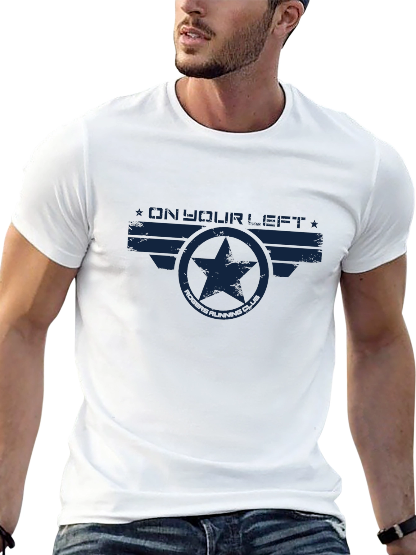 On Your Left Running Club Graphic T-Shirt