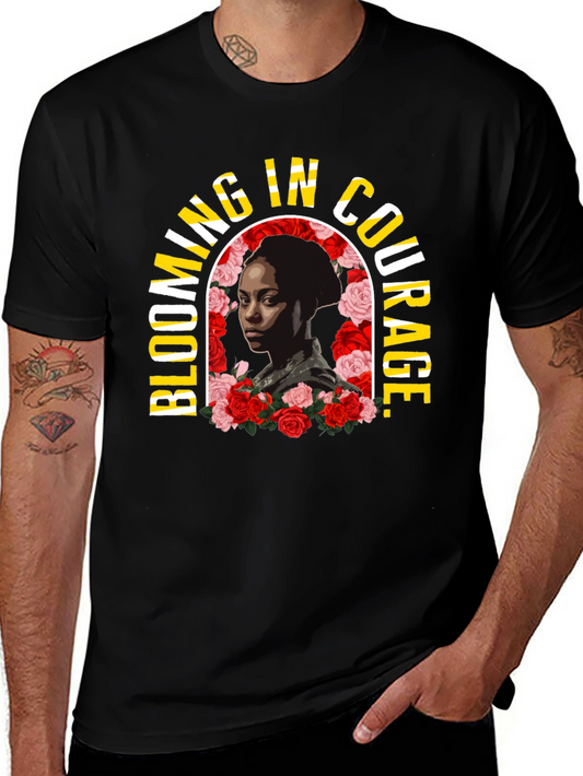 Blooming In Courage T-Shirt