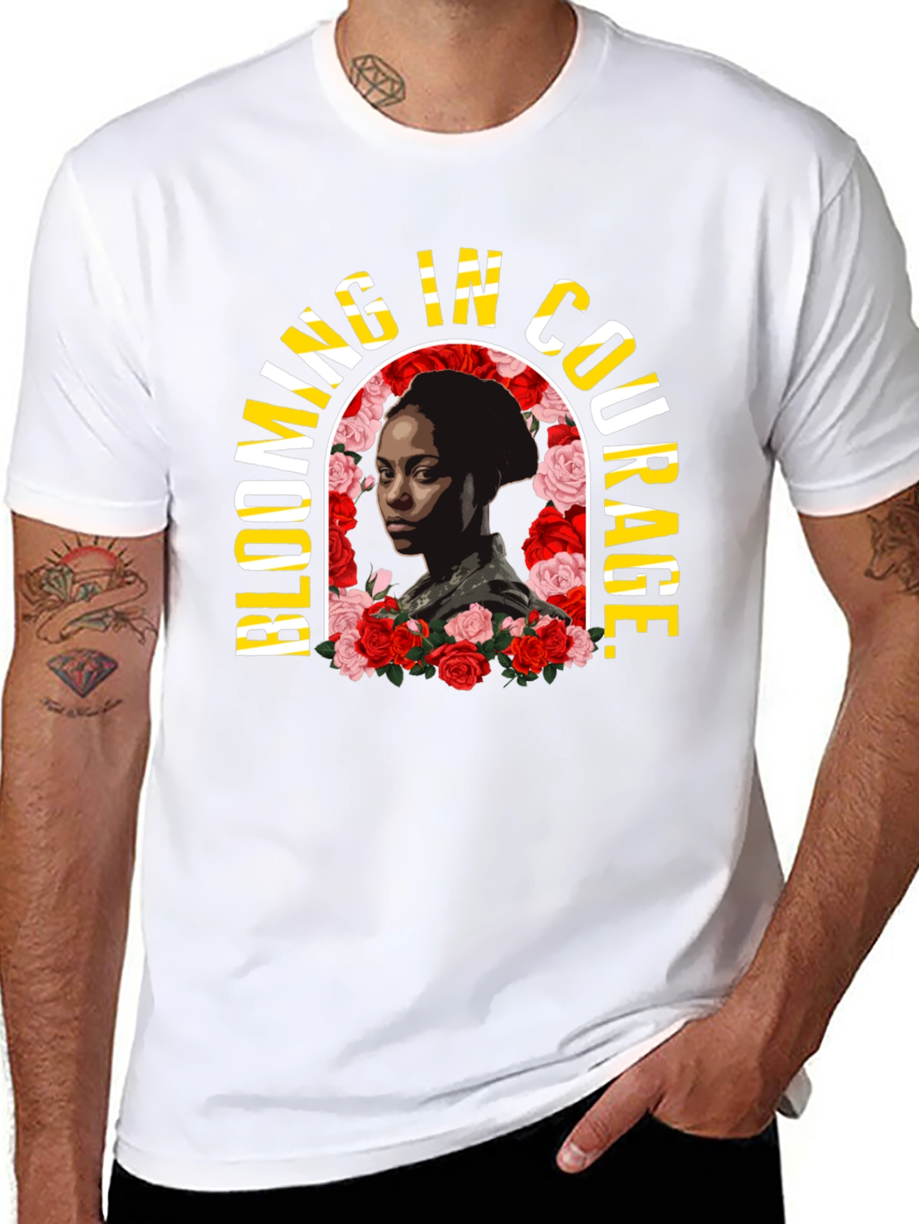 Blooming In Courage T-Shirt