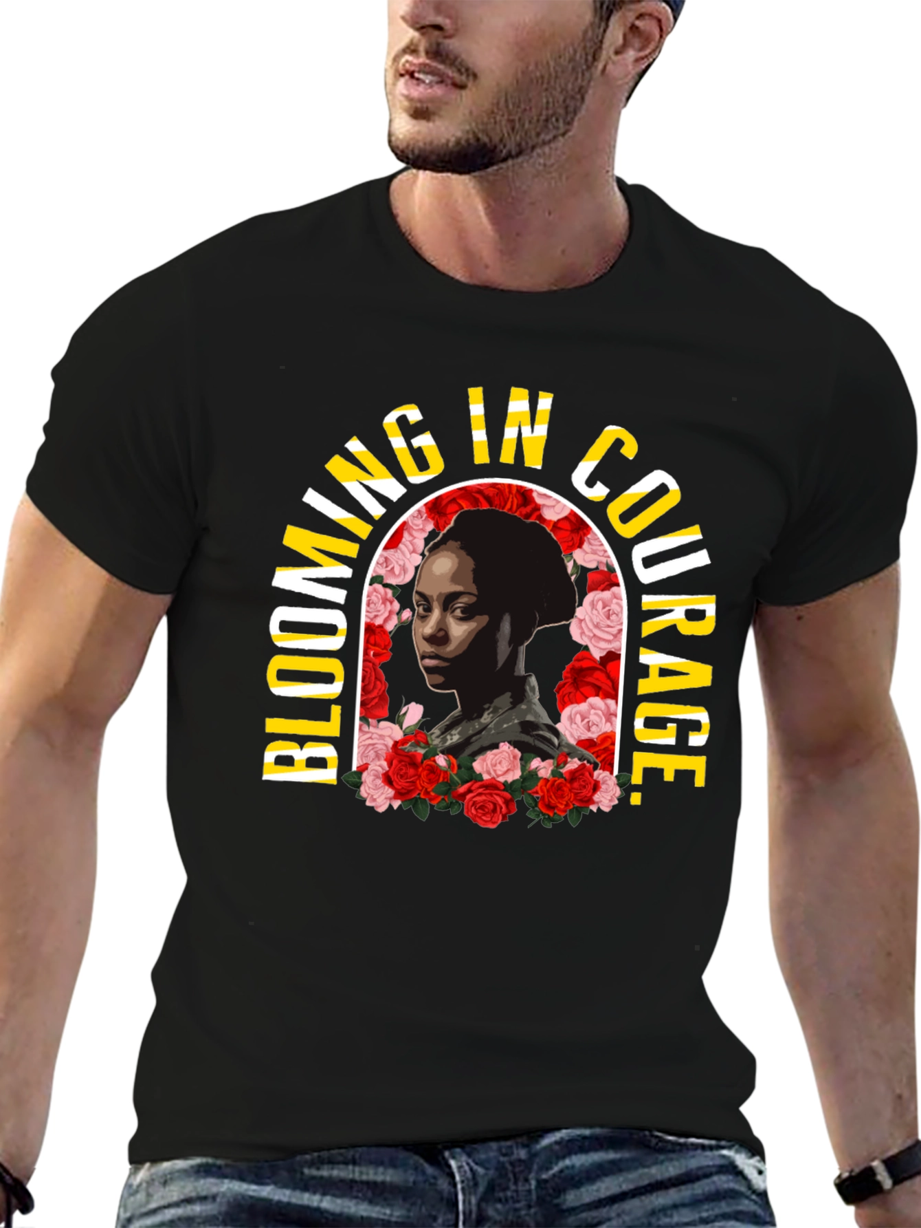 Blooming In Courage T-Shirt