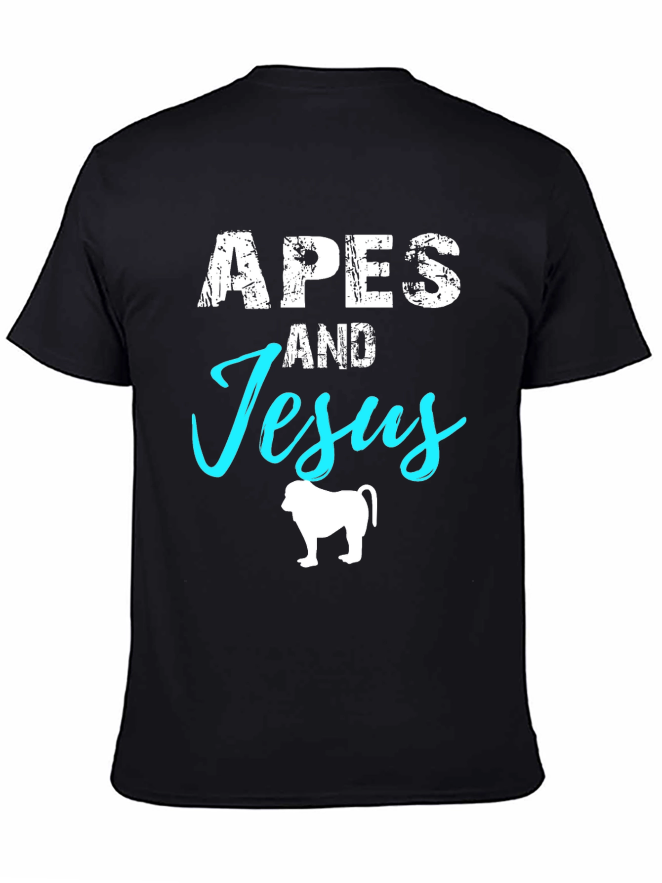 Apes and Jesus Graphic T-Shirt
