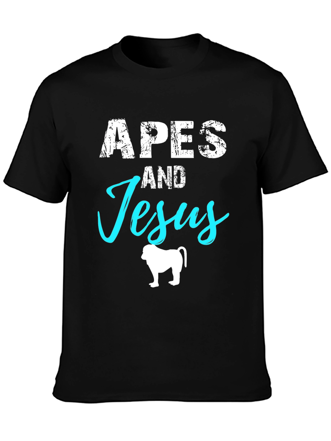 Apes and Jesus Graphic T-Shirt